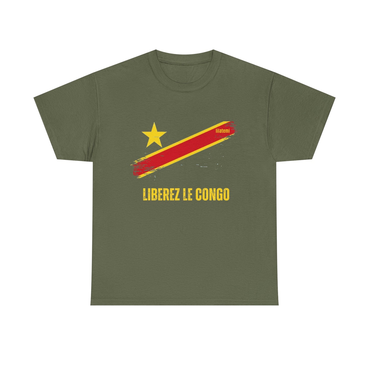 T-shirt "LIBEREZ LE CONGO" J Unisex – Portez votre engagement avec style !