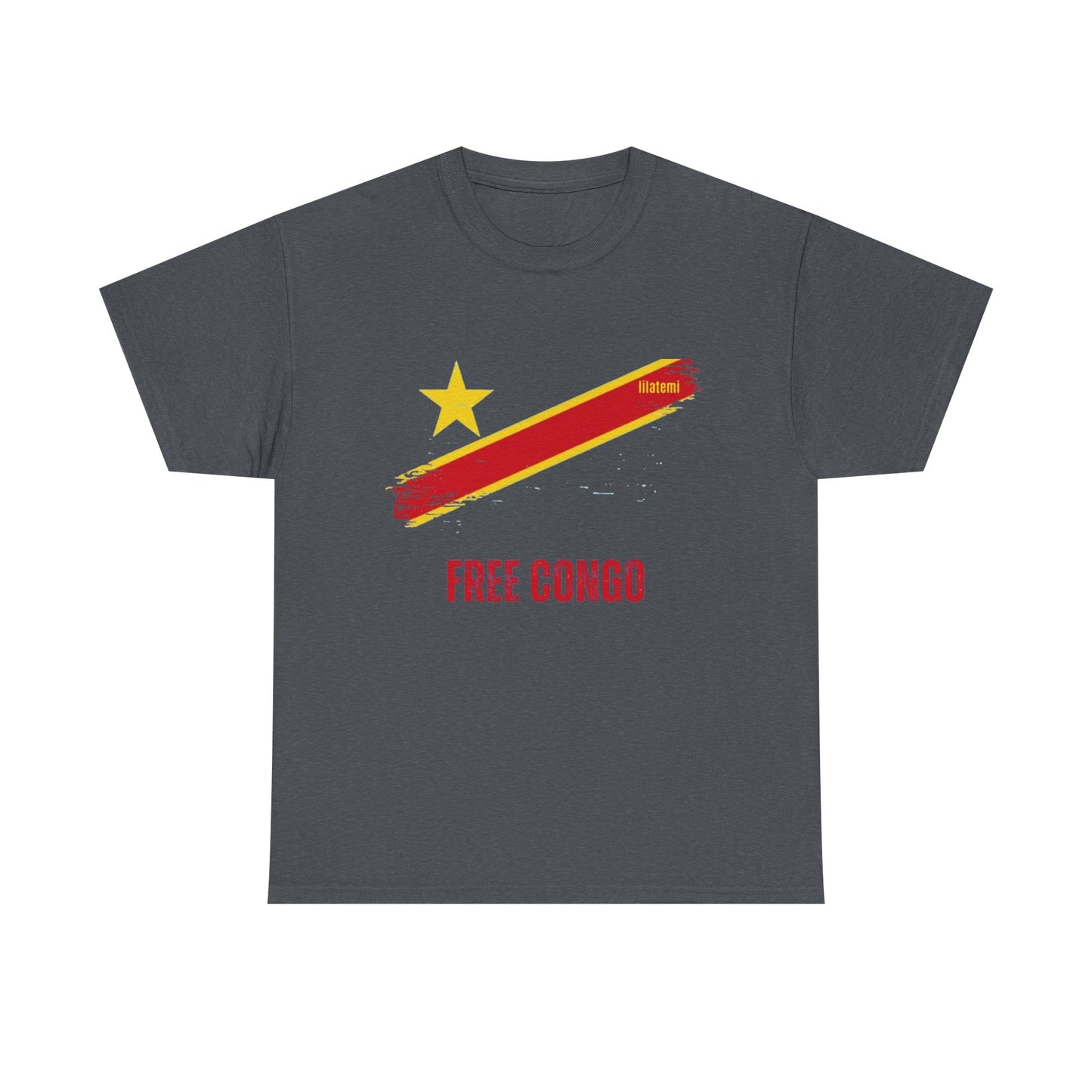 T-shirt "FREE CONGO" R Unisex – Portez votre engagement avec style !