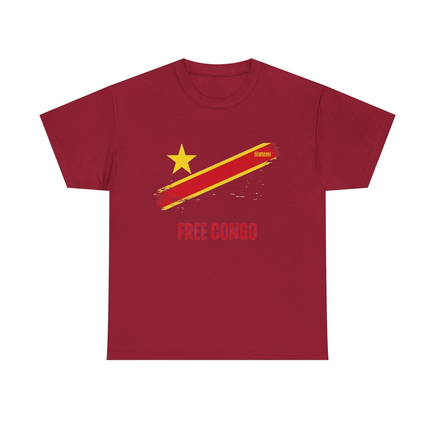 T-shirt "FREE CONGO" R Unisex – Portez votre engagement avec style !