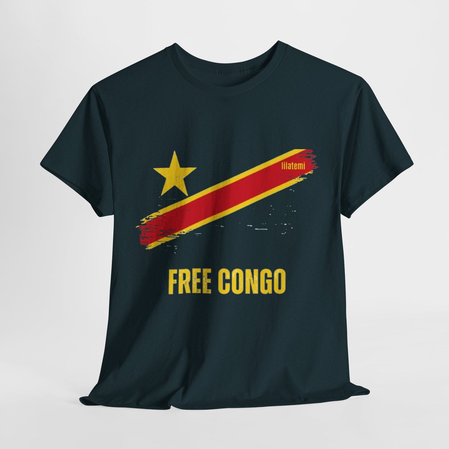 T-shirt "FREE CONGO" J Unisex – Portez votre engagement avec style !