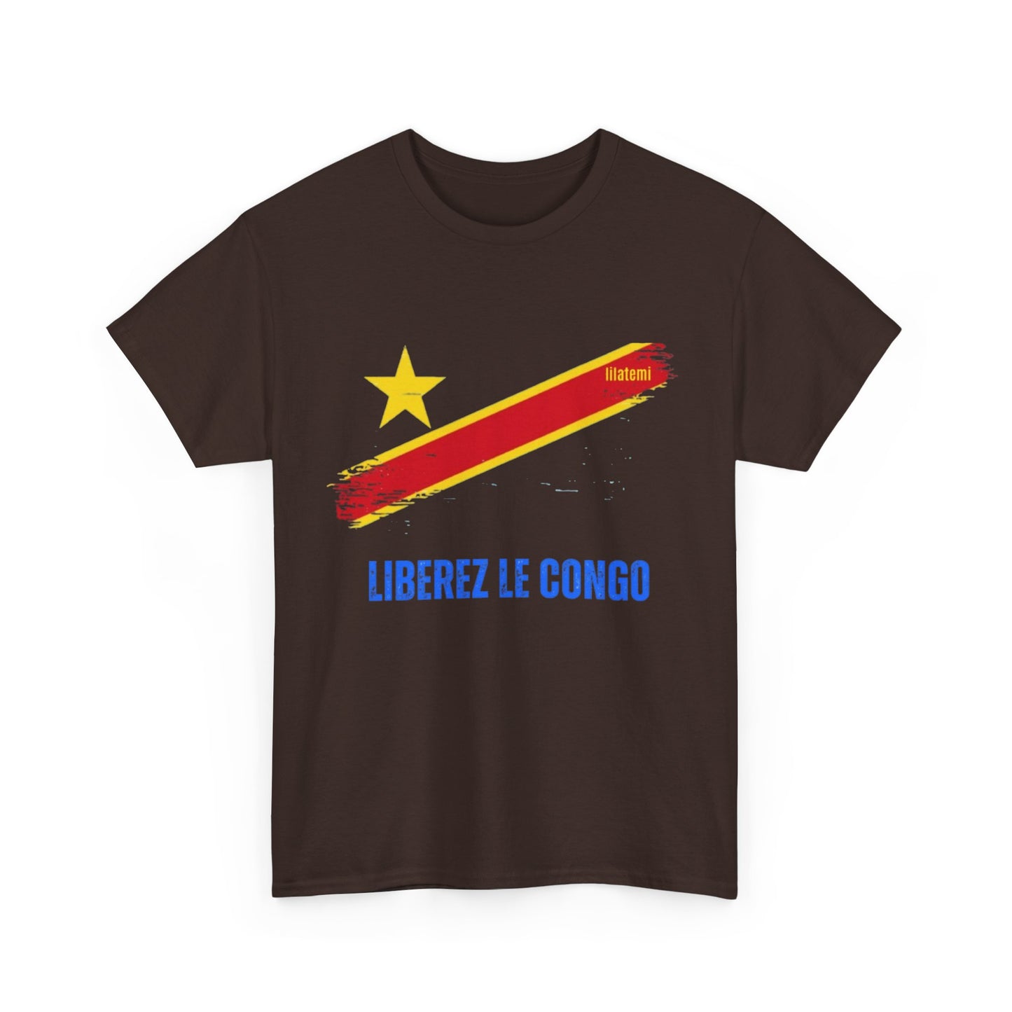 T-shirt "LIBEREZ LE CONGO" B Unisex – Portez votre engagement avec style !