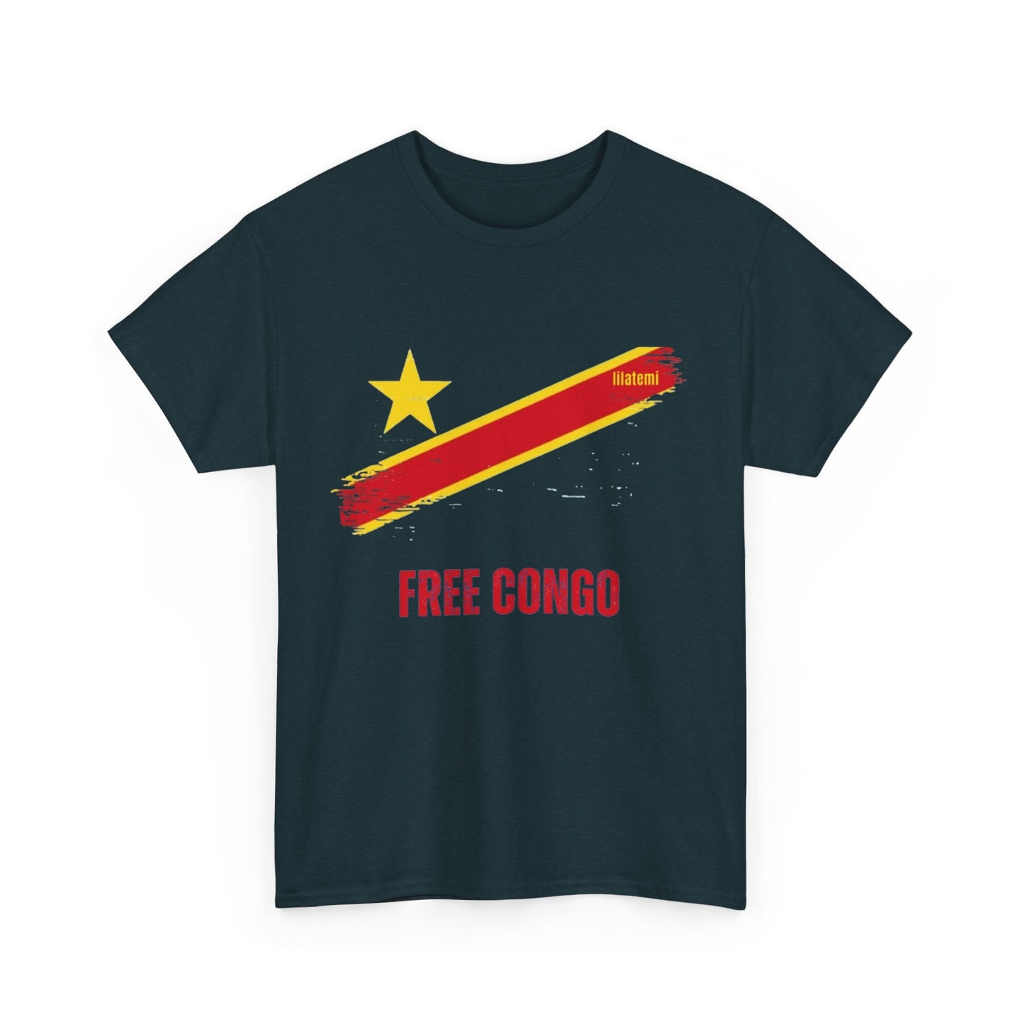 T-shirt "FREE CONGO" R Unisex – Portez votre engagement avec style !
