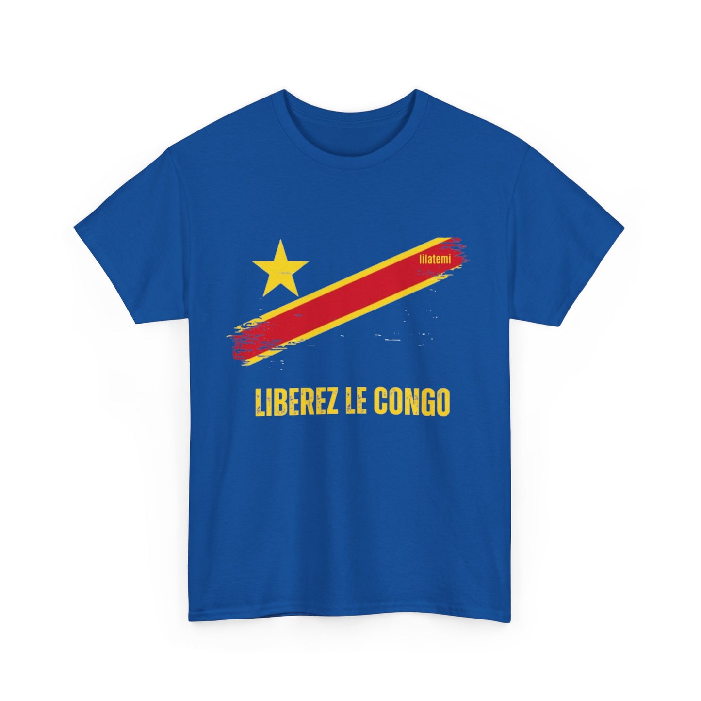 T-shirt "LIBEREZ LE CONGO" J Unisex – Portez votre engagement avec style !