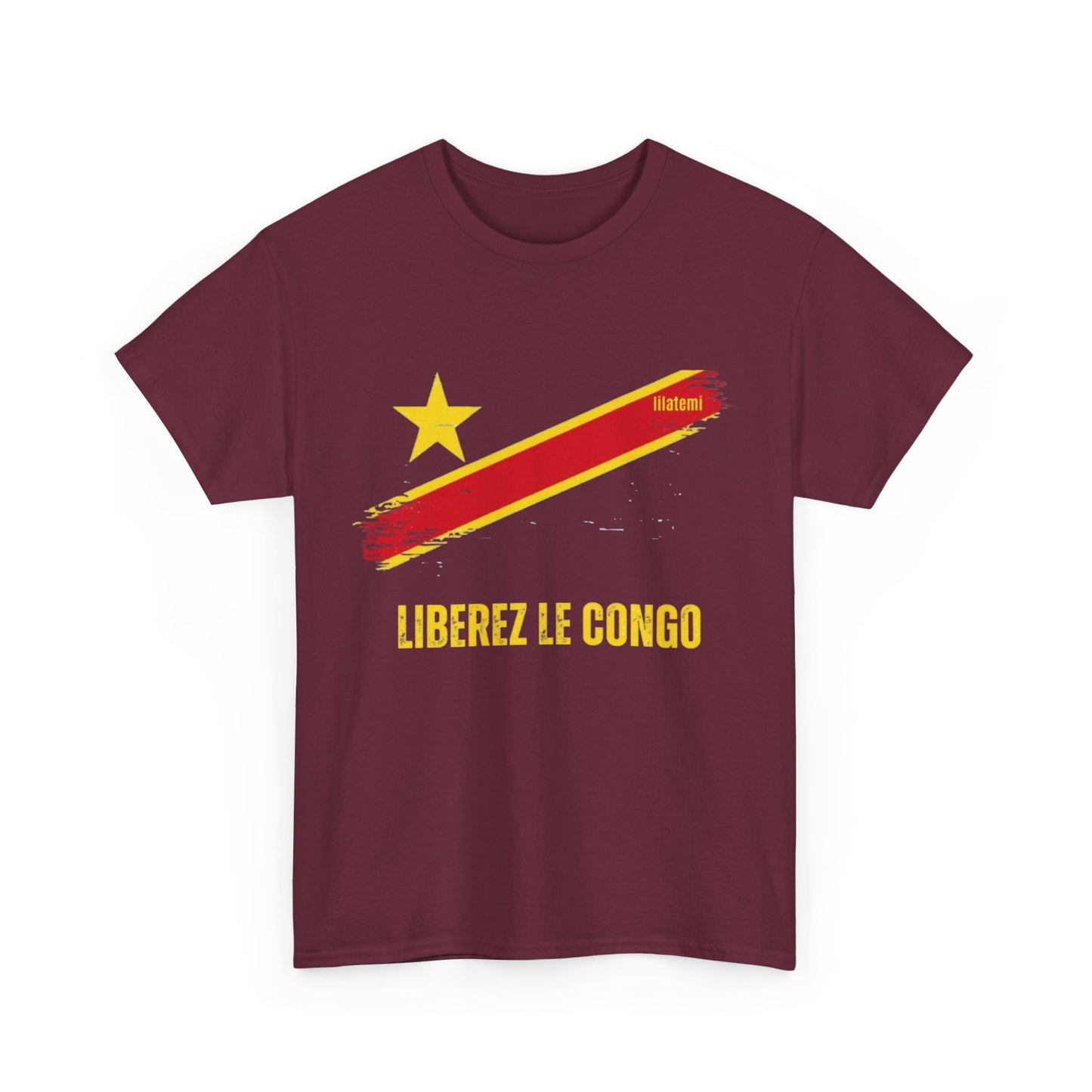 T-shirt "LIBEREZ LE CONGO" J Unisex – Portez votre engagement avec style !