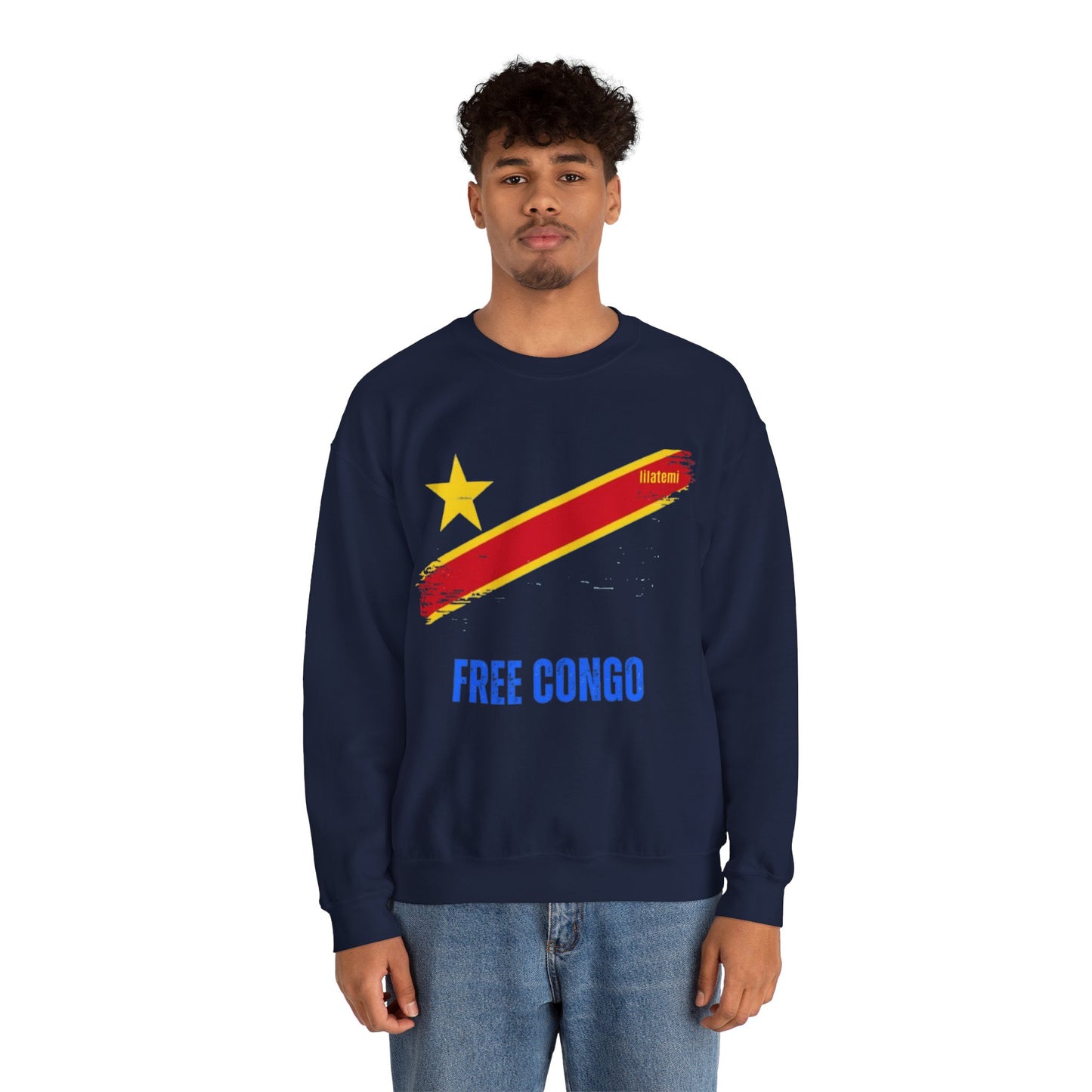 FREE CONGO B Sweatshirt Unisex Engagé et Stylé
