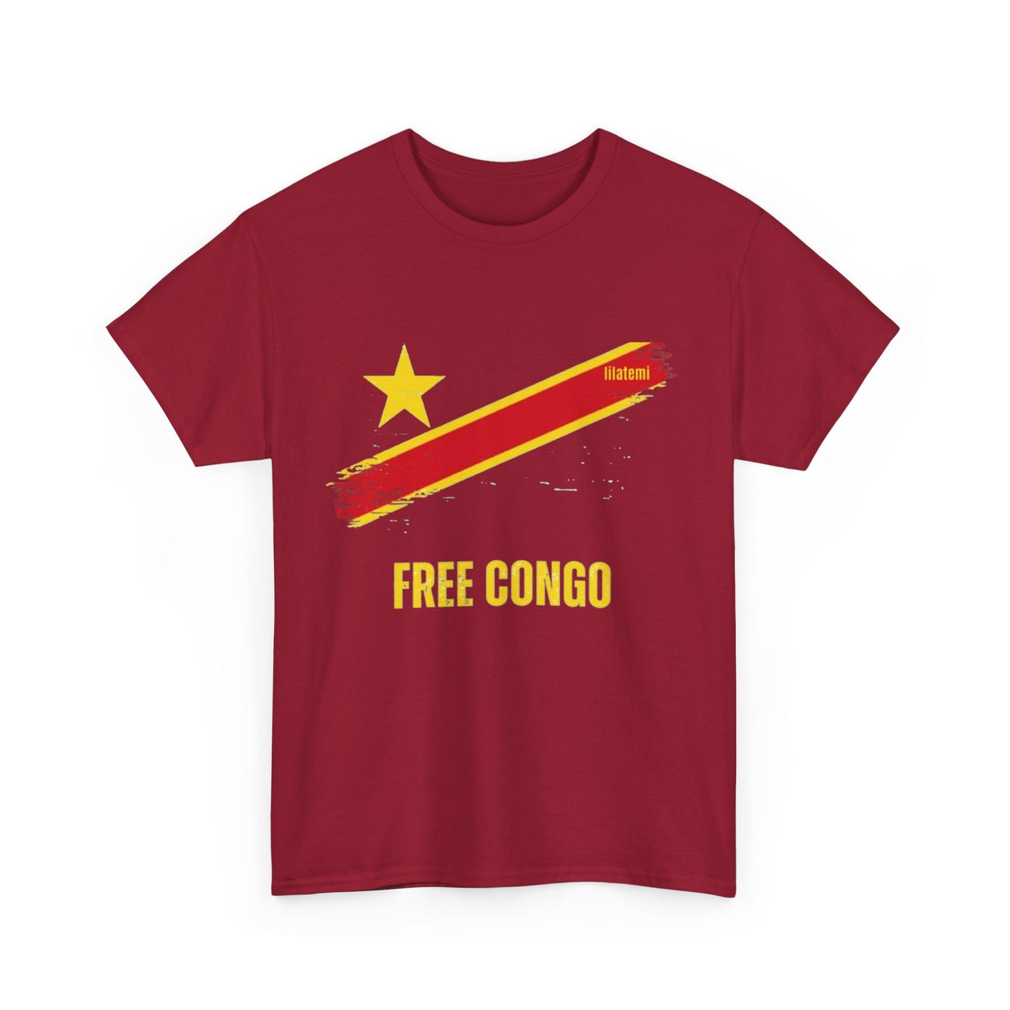T-shirt "FREE CONGO" J Unisex – Portez votre engagement avec style !