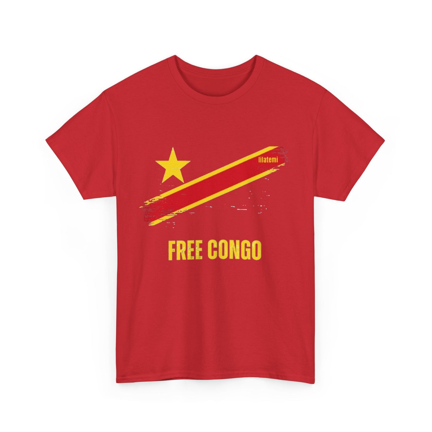 T-shirt "FREE CONGO" J Unisex – Portez votre engagement avec style !