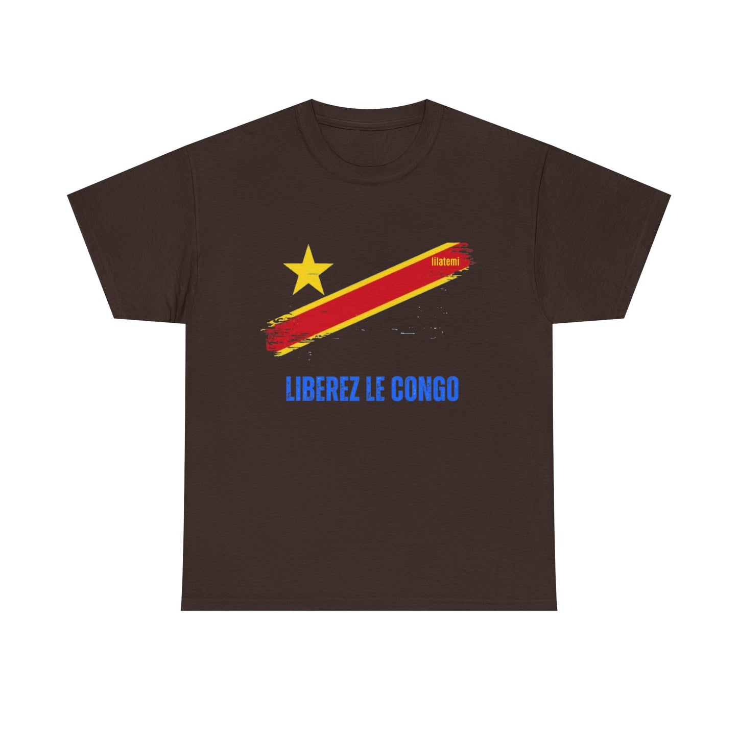 T-shirt "LIBEREZ LE CONGO" B Unisex – Portez votre engagement avec style !