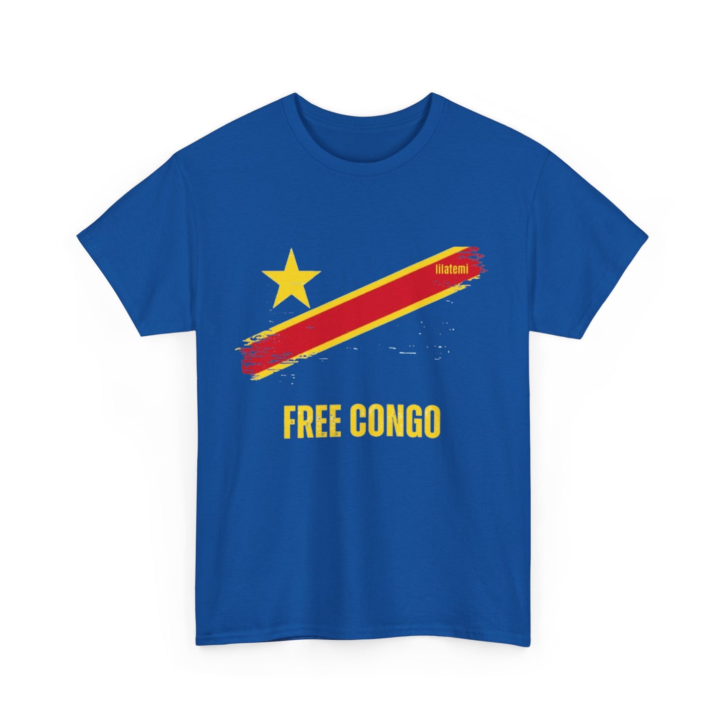 T-shirt "FREE CONGO" J Unisex – Portez votre engagement avec style !