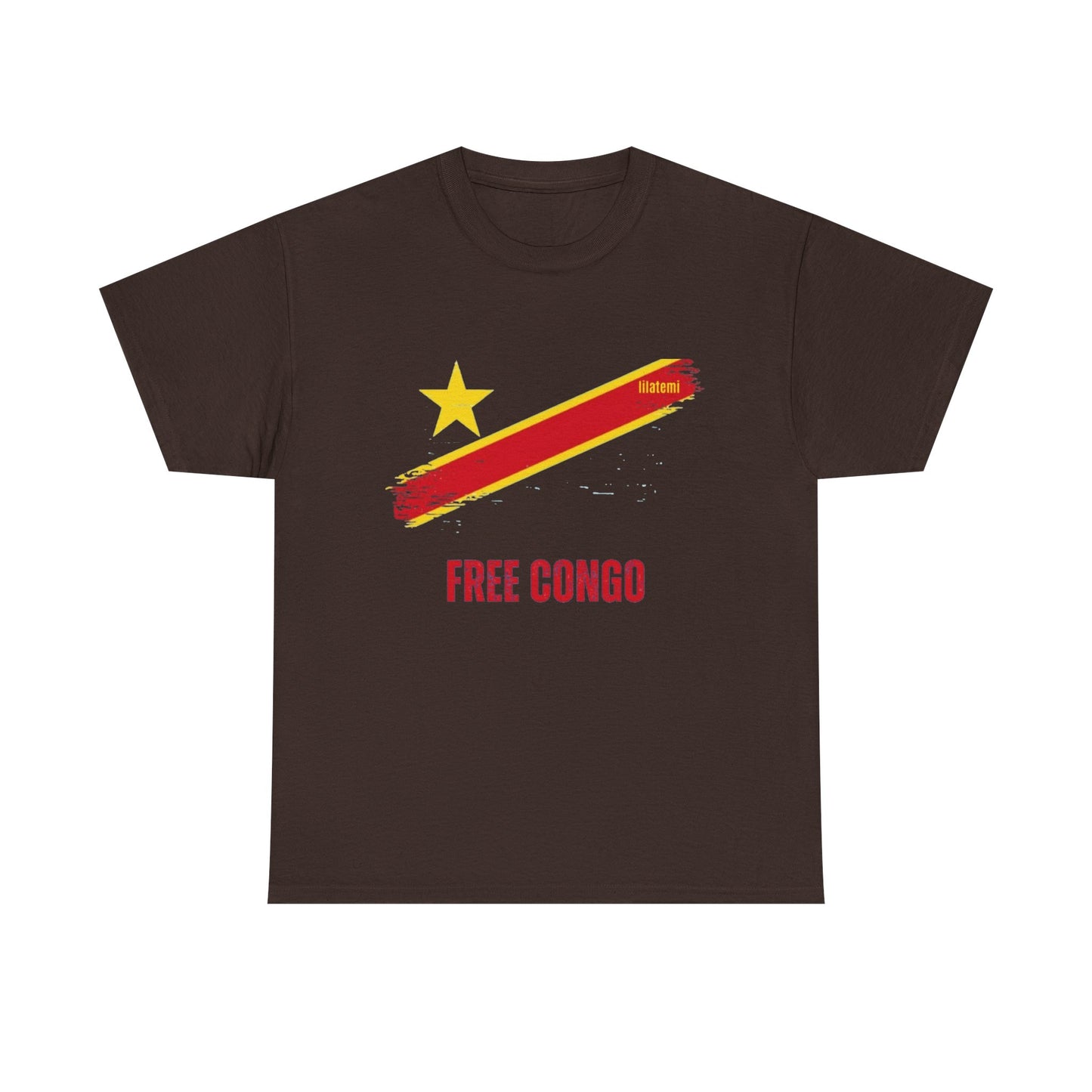 T-shirt "FREE CONGO" R Unisex – Portez votre engagement avec style !
