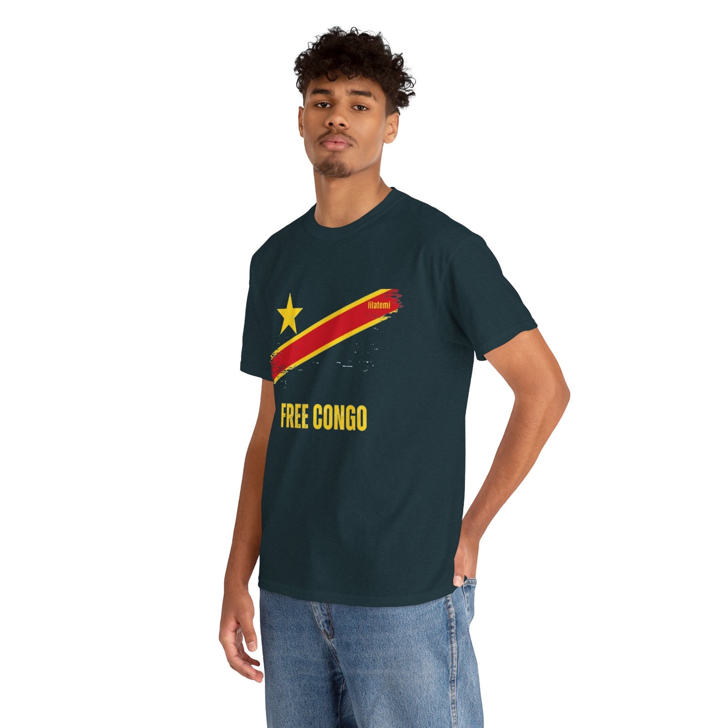 T-shirt "FREE CONGO" J Unisex – Portez votre engagement avec style !