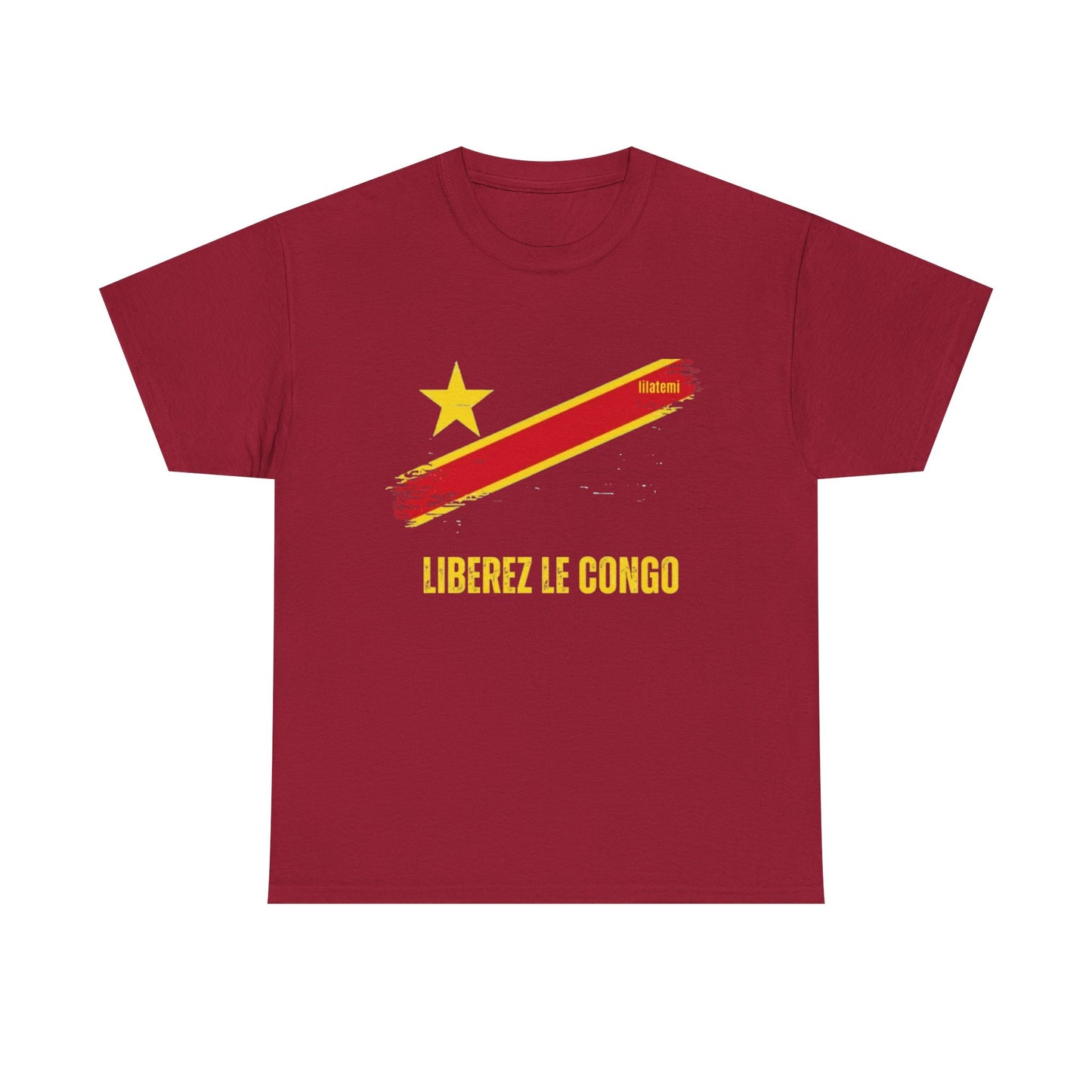 T-shirt "LIBEREZ LE CONGO" J Unisex – Portez votre engagement avec style !