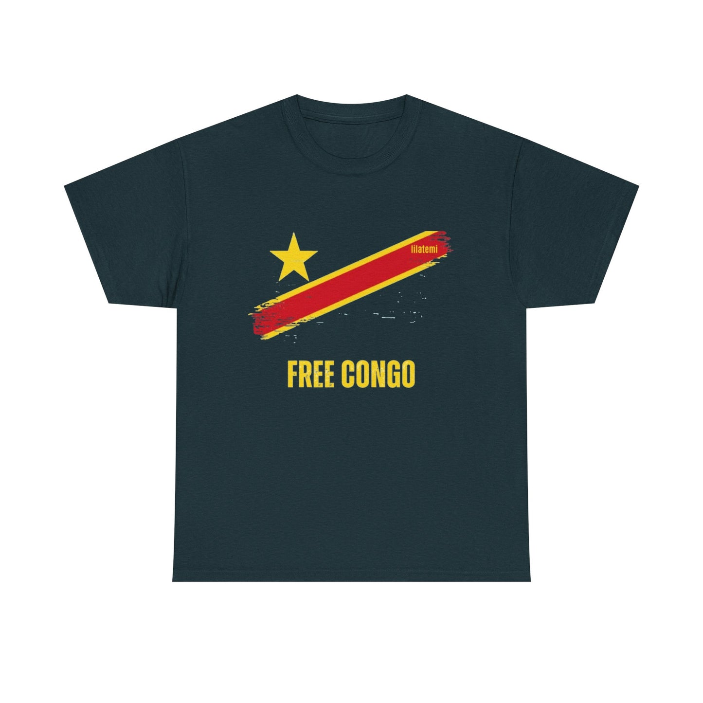 T-shirt "FREE CONGO" J Unisex – Portez votre engagement avec style !