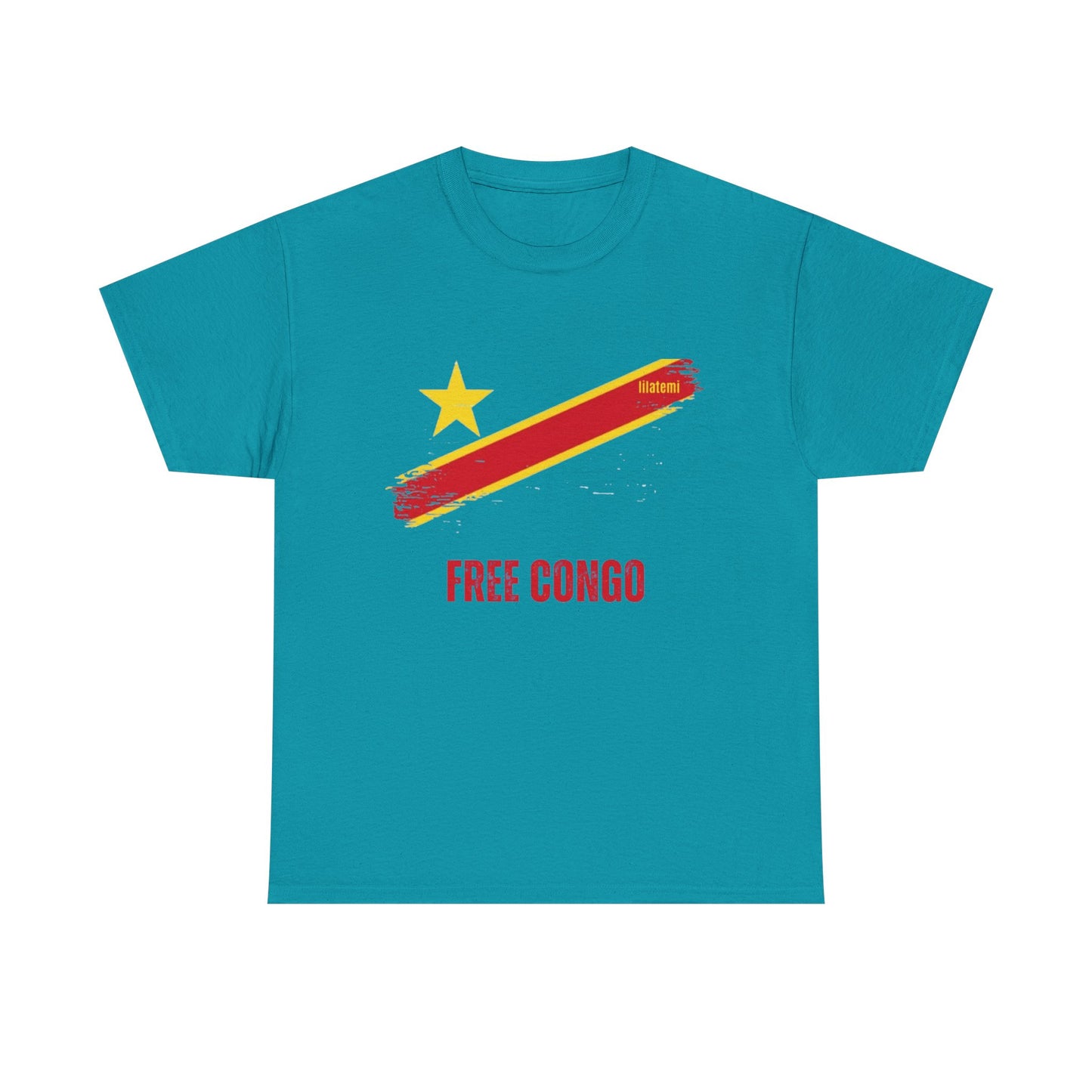 T-shirt "FREE CONGO" R Unisex – Portez votre engagement avec style !