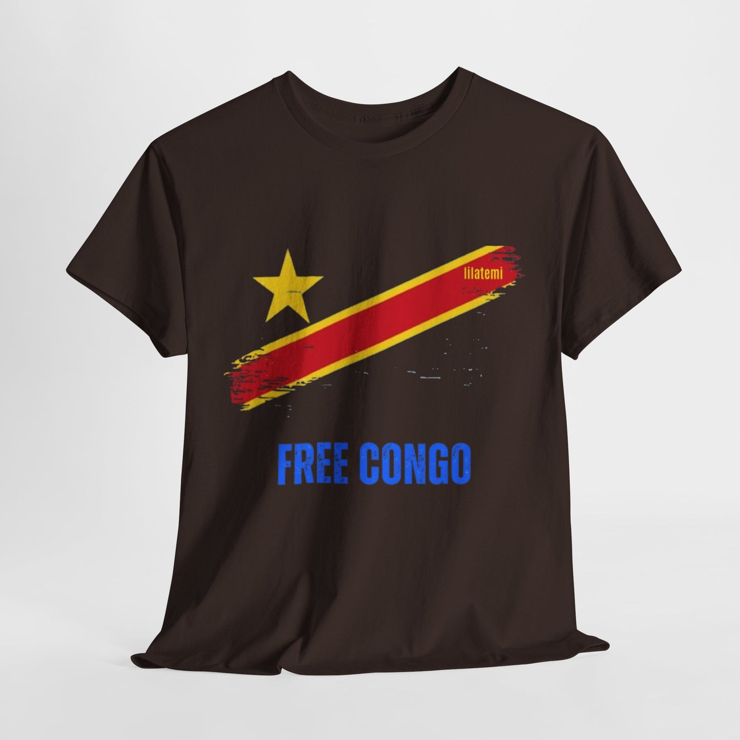 T-shirt "FREE CONGO" B Unisex – Portez votre engagement avec style !