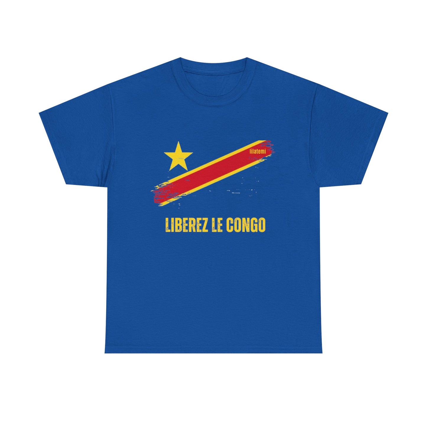T-shirt "LIBEREZ LE CONGO" J Unisex – Portez votre engagement avec style !