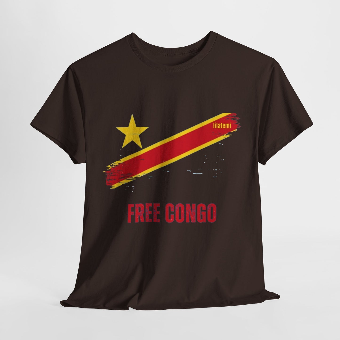 T-shirt "FREE CONGO" R Unisex – Portez votre engagement avec style !