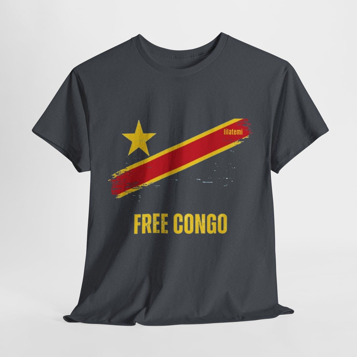 T-shirt "FREE CONGO" J Unisex – Portez votre engagement avec style !