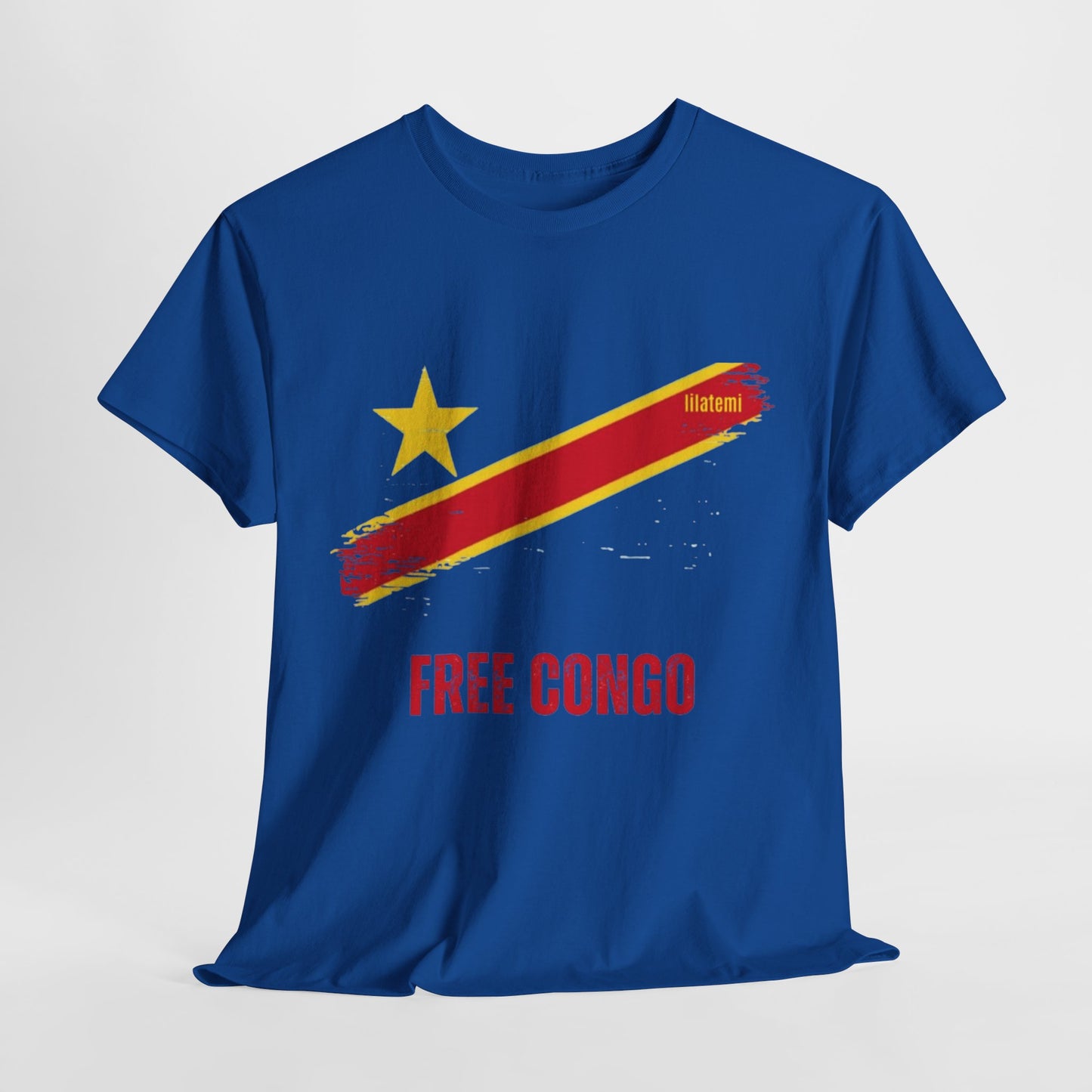 T-shirt "FREE CONGO" R Unisex – Portez votre engagement avec style !