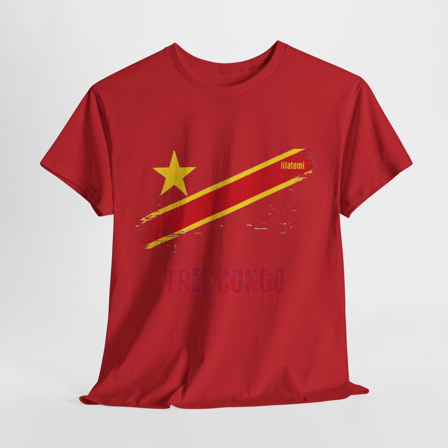 T-shirt "FREE CONGO" R Unisex – Portez votre engagement avec style !