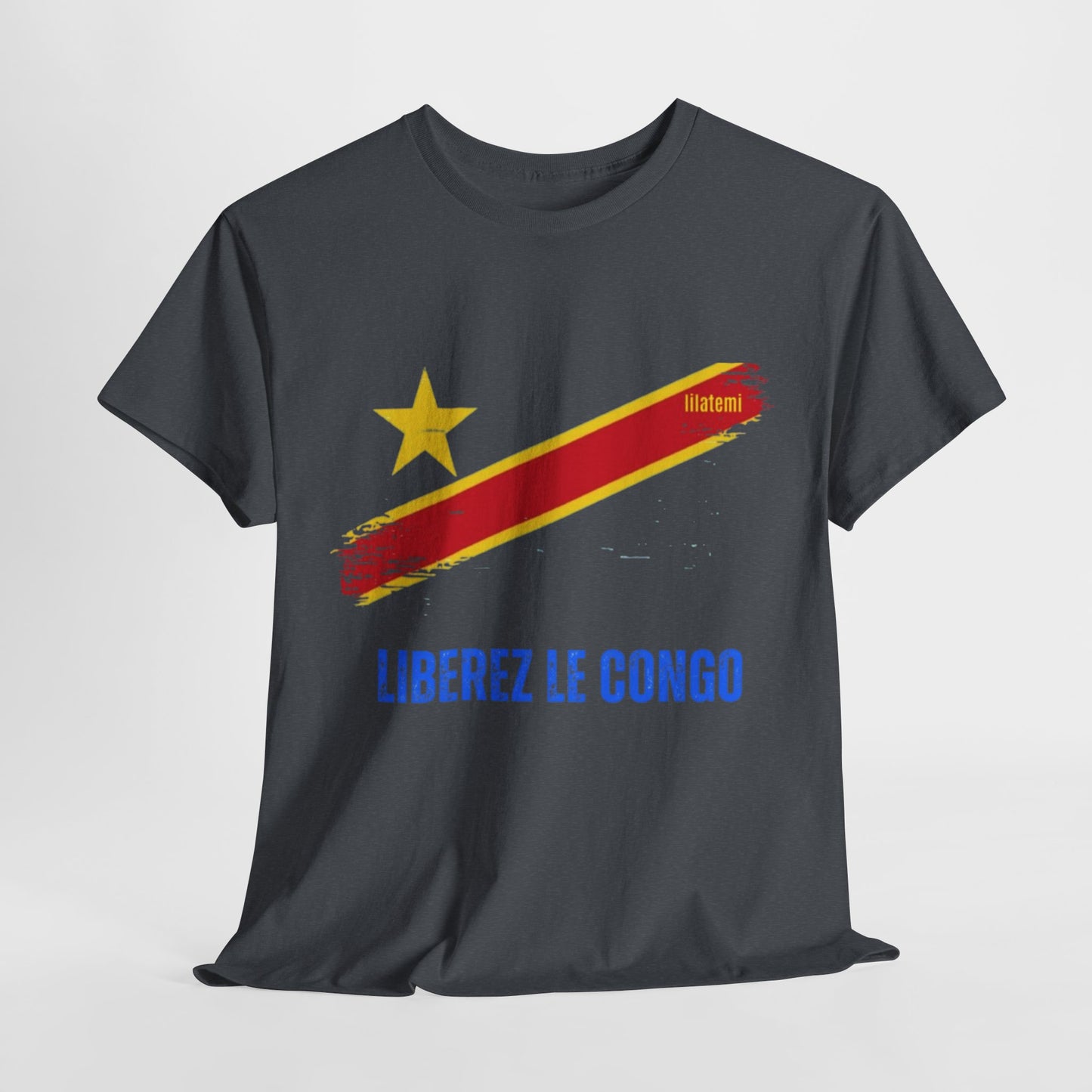 T-shirt "LIBEREZ LE CONGO" B Unisex – Portez votre engagement avec style !