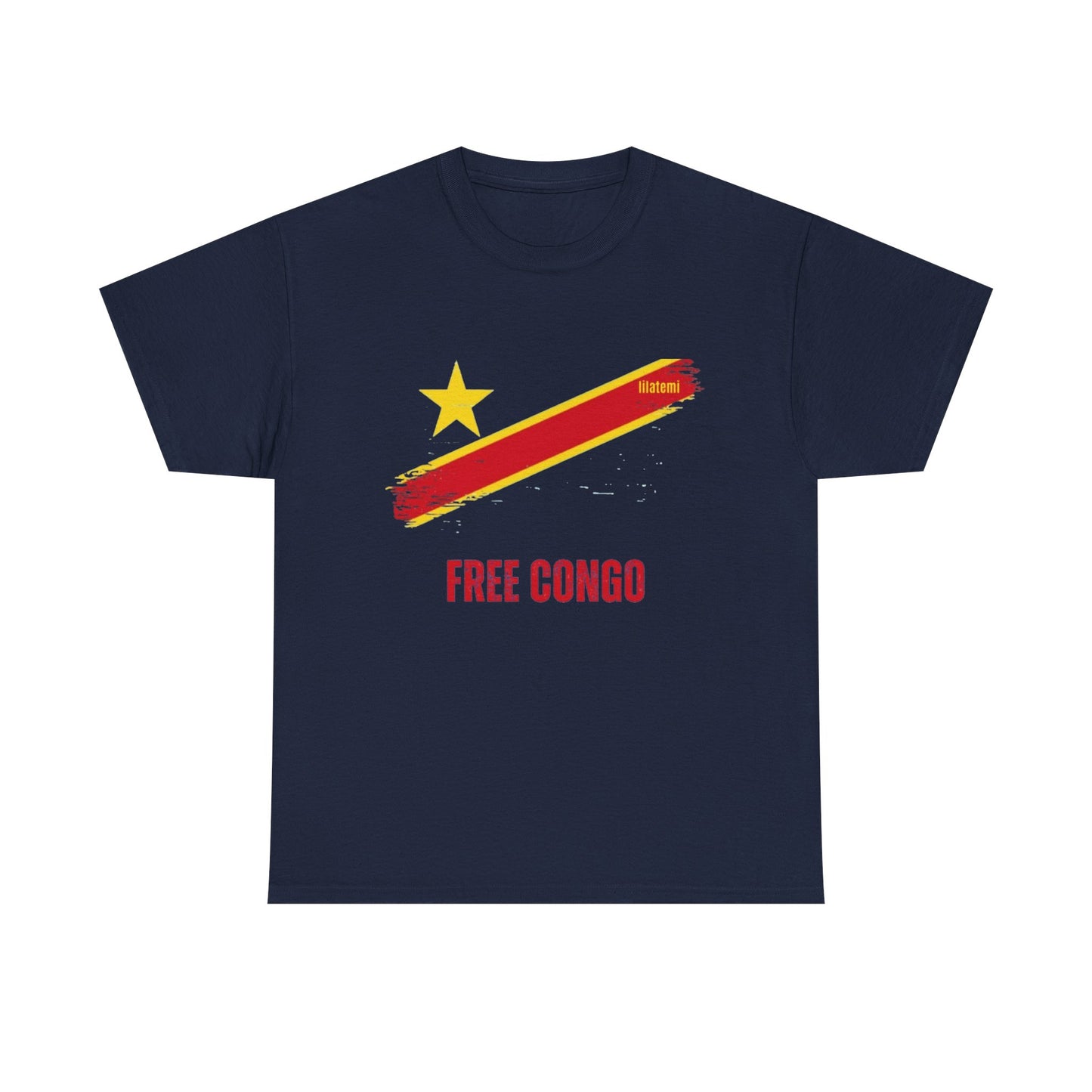 T-shirt "FREE CONGO" R Unisex – Portez votre engagement avec style !