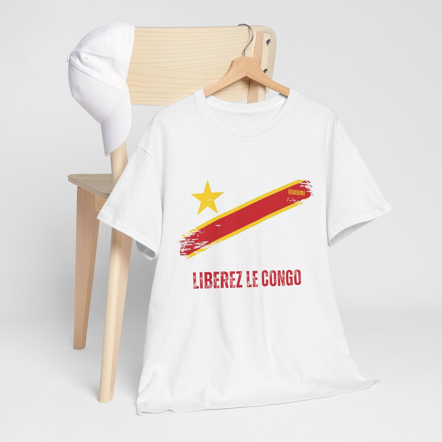 T-shirt "LIBEREZ LE CONGO" R Unisex – Portez votre engagement avec style !