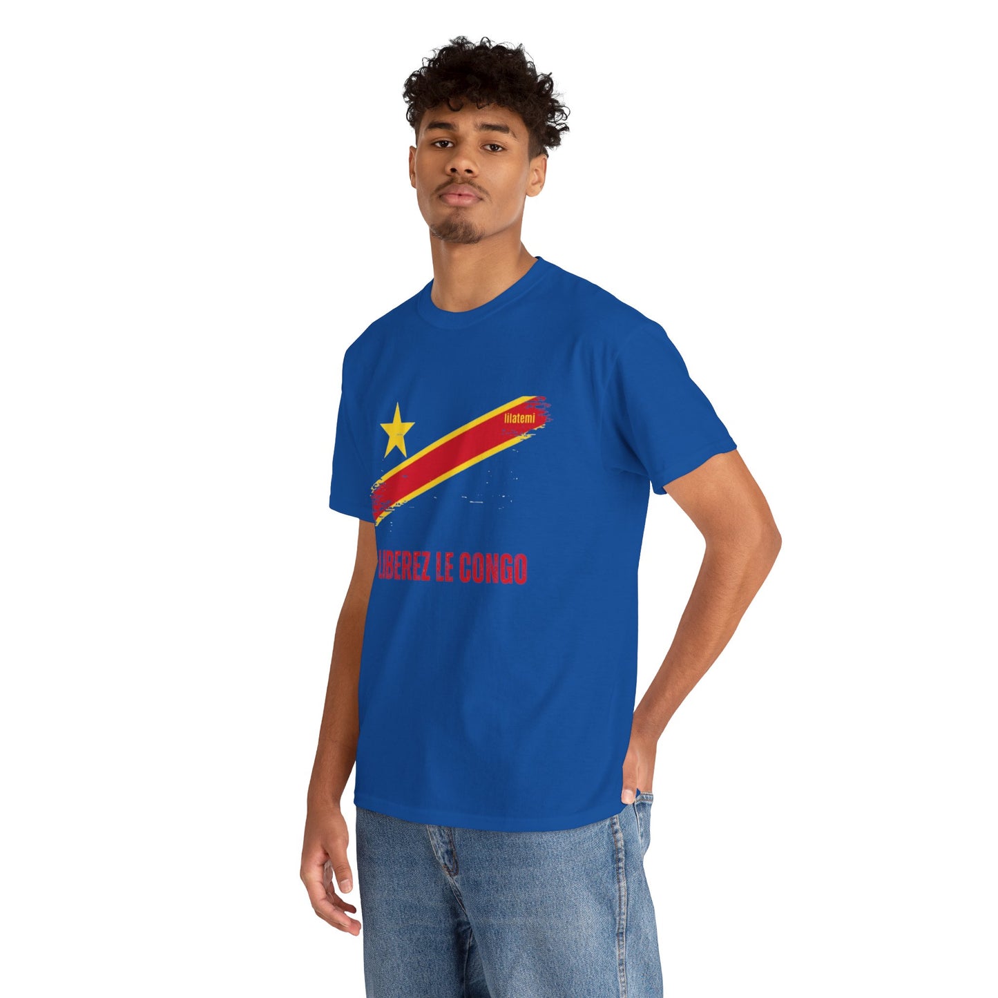 T-shirt "LIBEREZ LE CONGO" R Unisex – Portez votre engagement avec style !