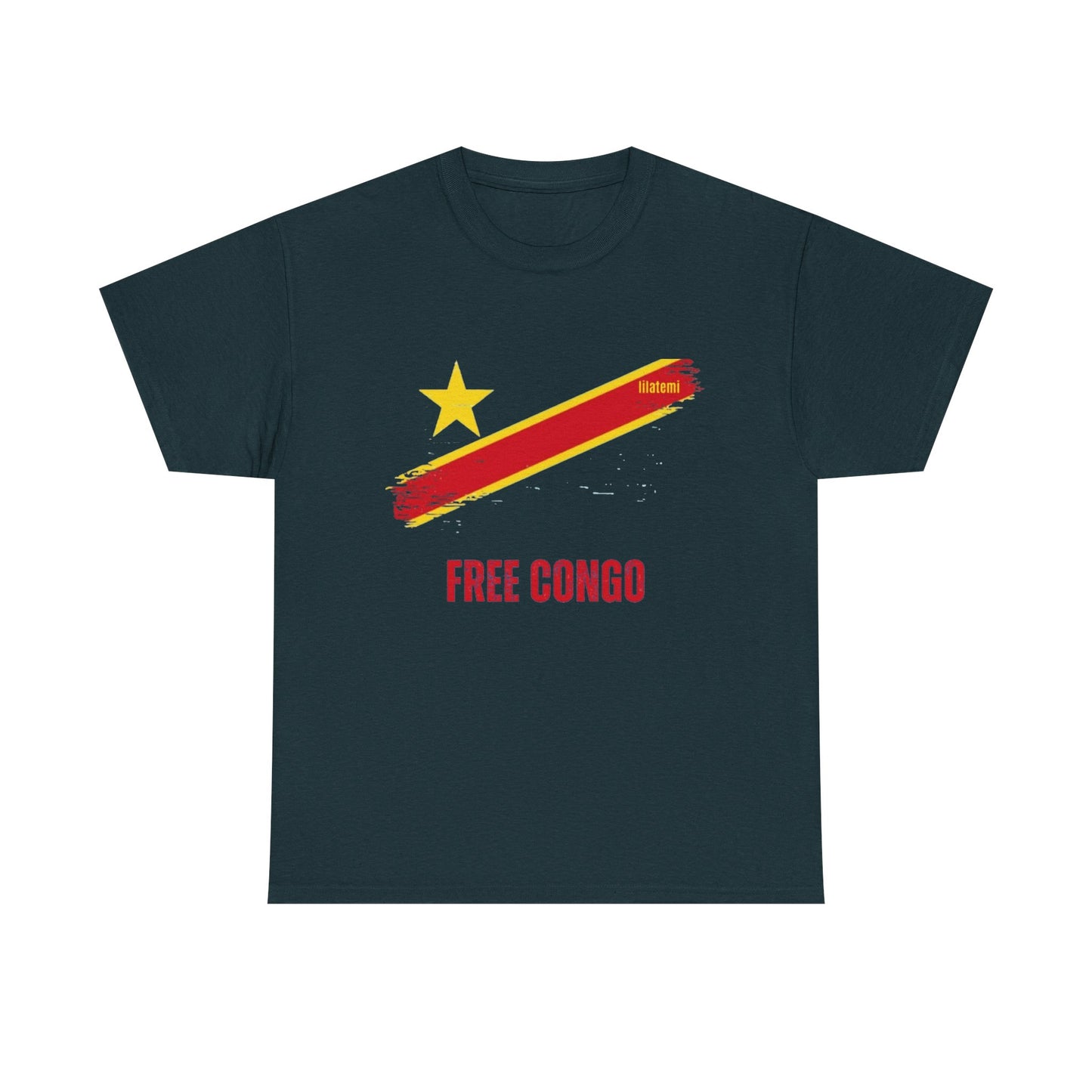 T-shirt "FREE CONGO" R Unisex – Portez votre engagement avec style !
