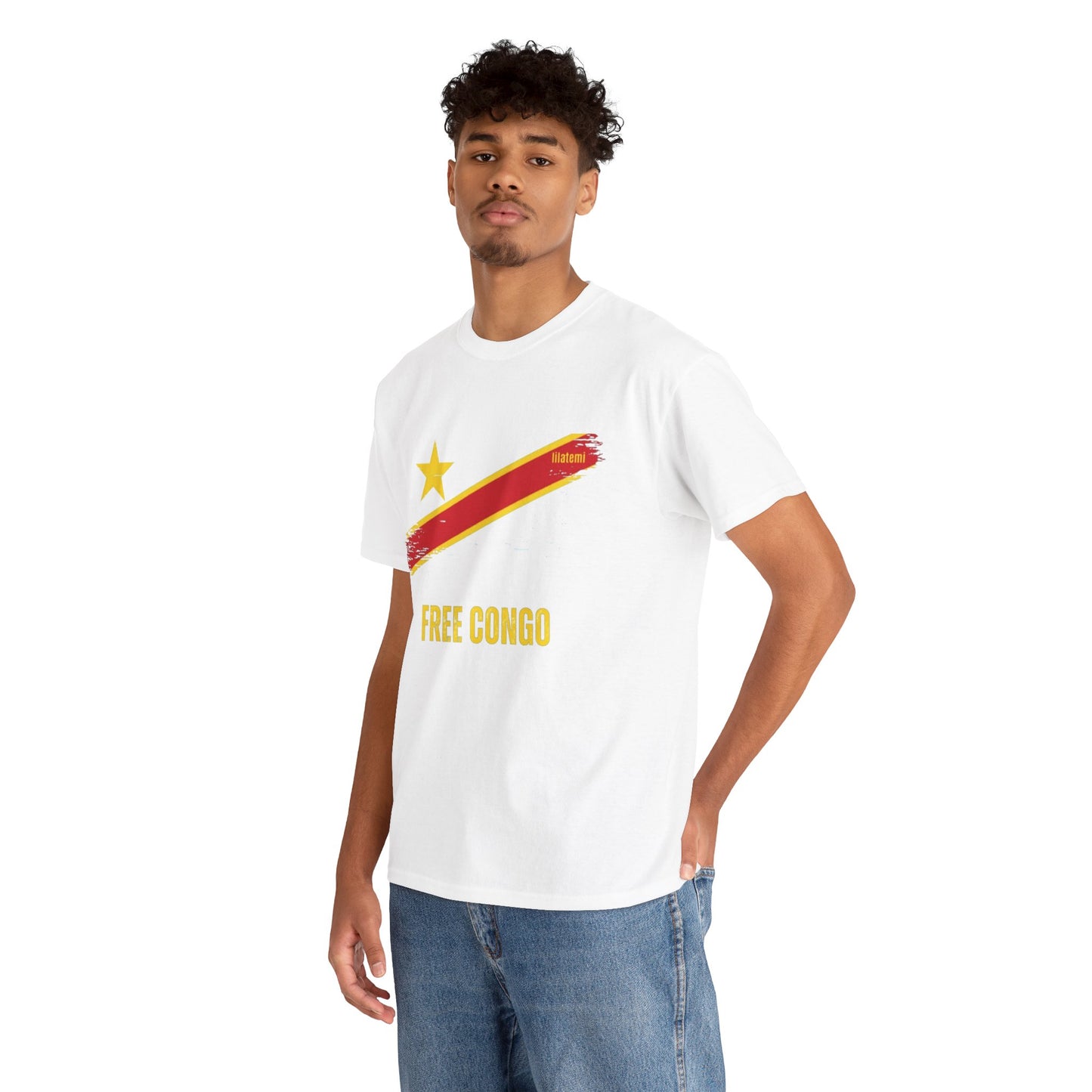 T-shirt "FREE CONGO" J Unisex – Portez votre engagement avec style !