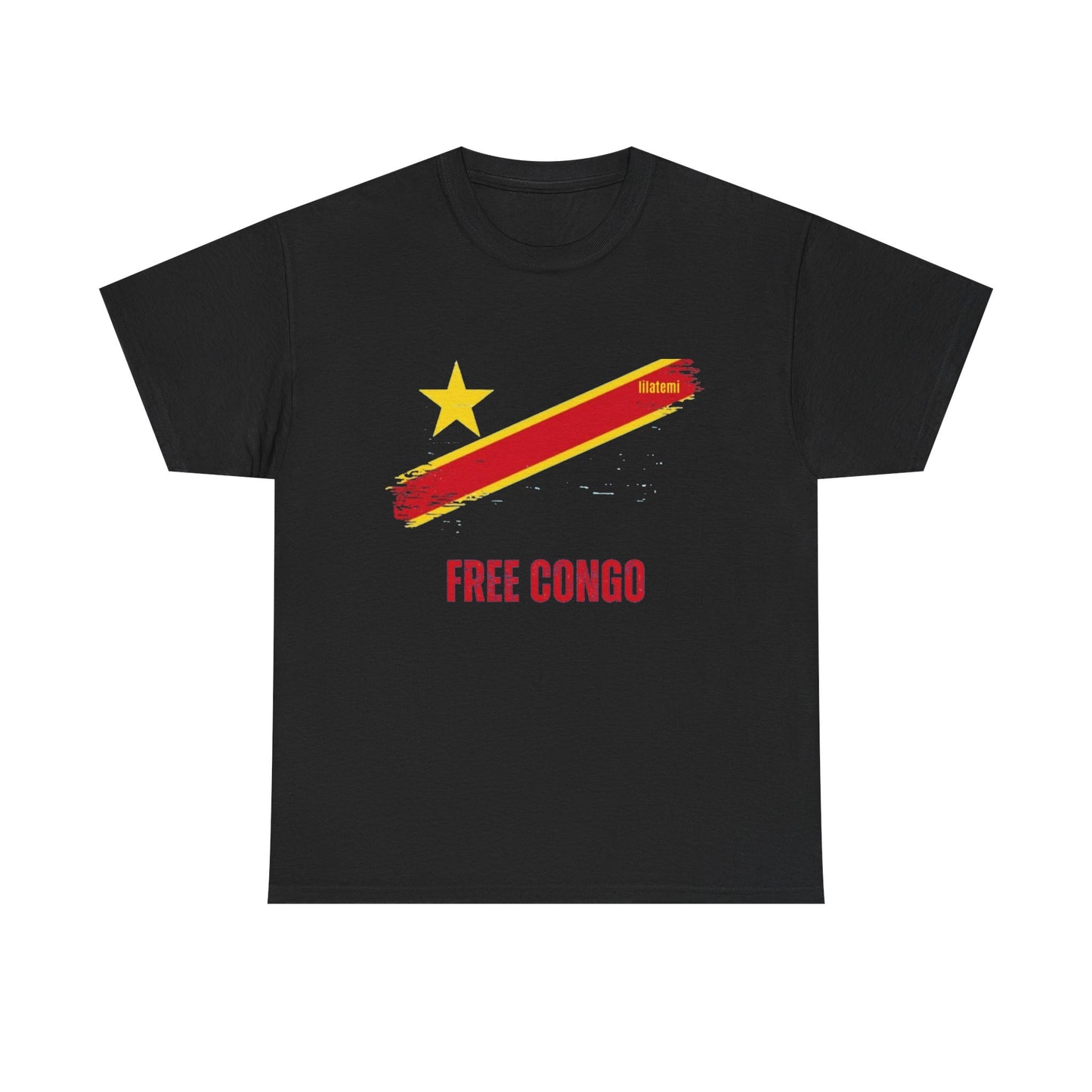 T-shirt "FREE CONGO" R Unisex – Portez votre engagement avec style !