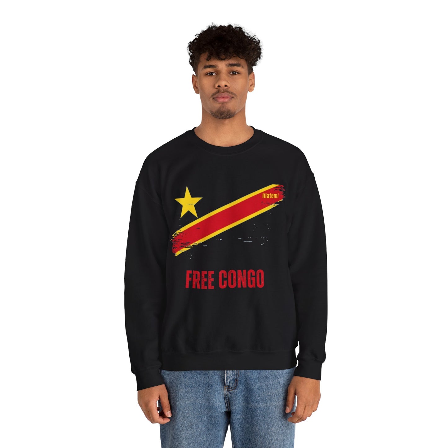 FREE CONGO R Sweatshirt Unisex Engagé et Stylé