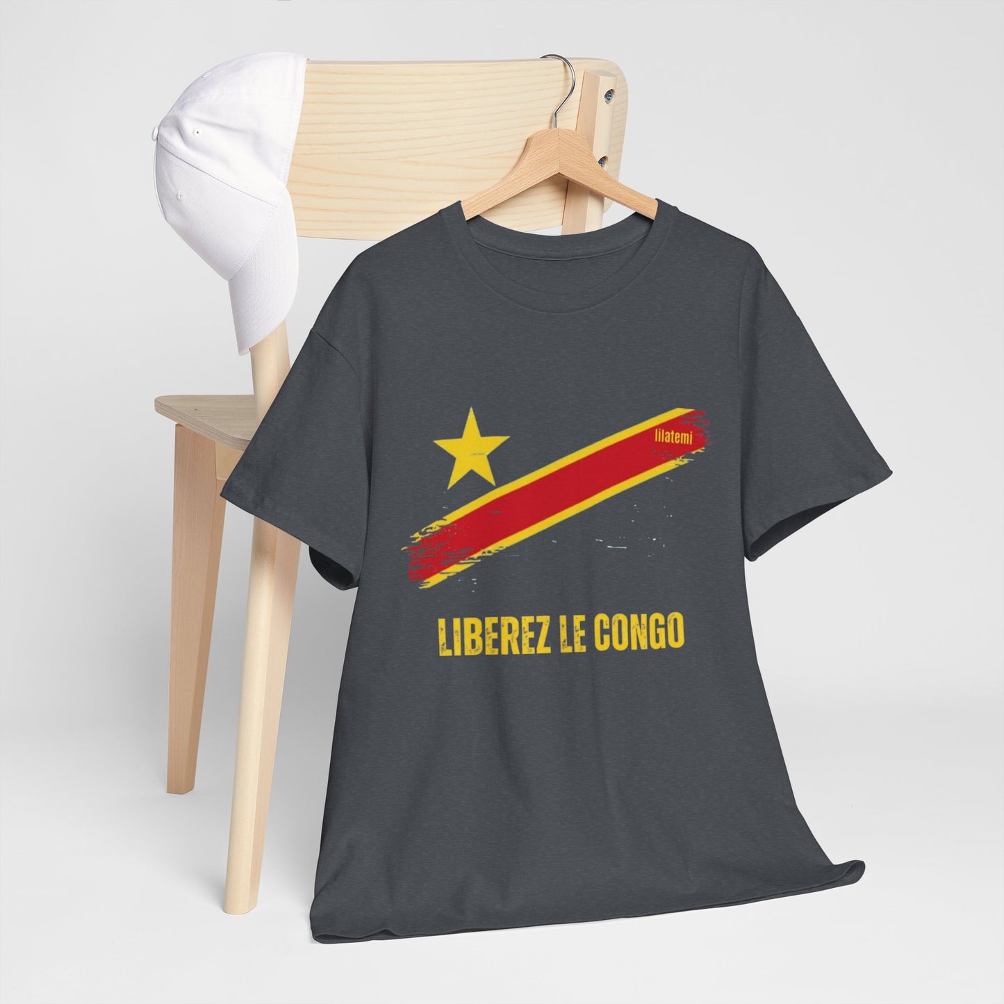 T-shirt "LIBEREZ LE CONGO" J Unisex – Portez votre engagement avec style !