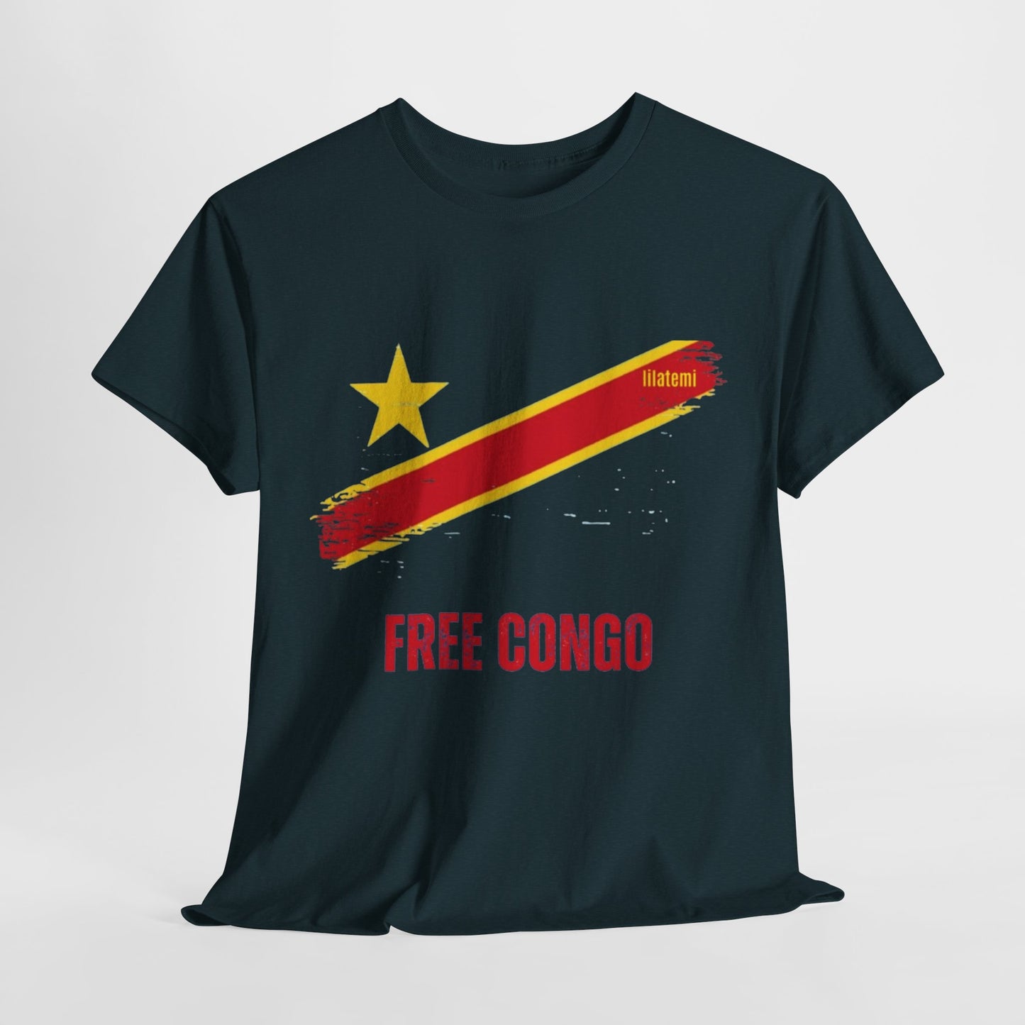 T-shirt "FREE CONGO" R Unisex – Portez votre engagement avec style !