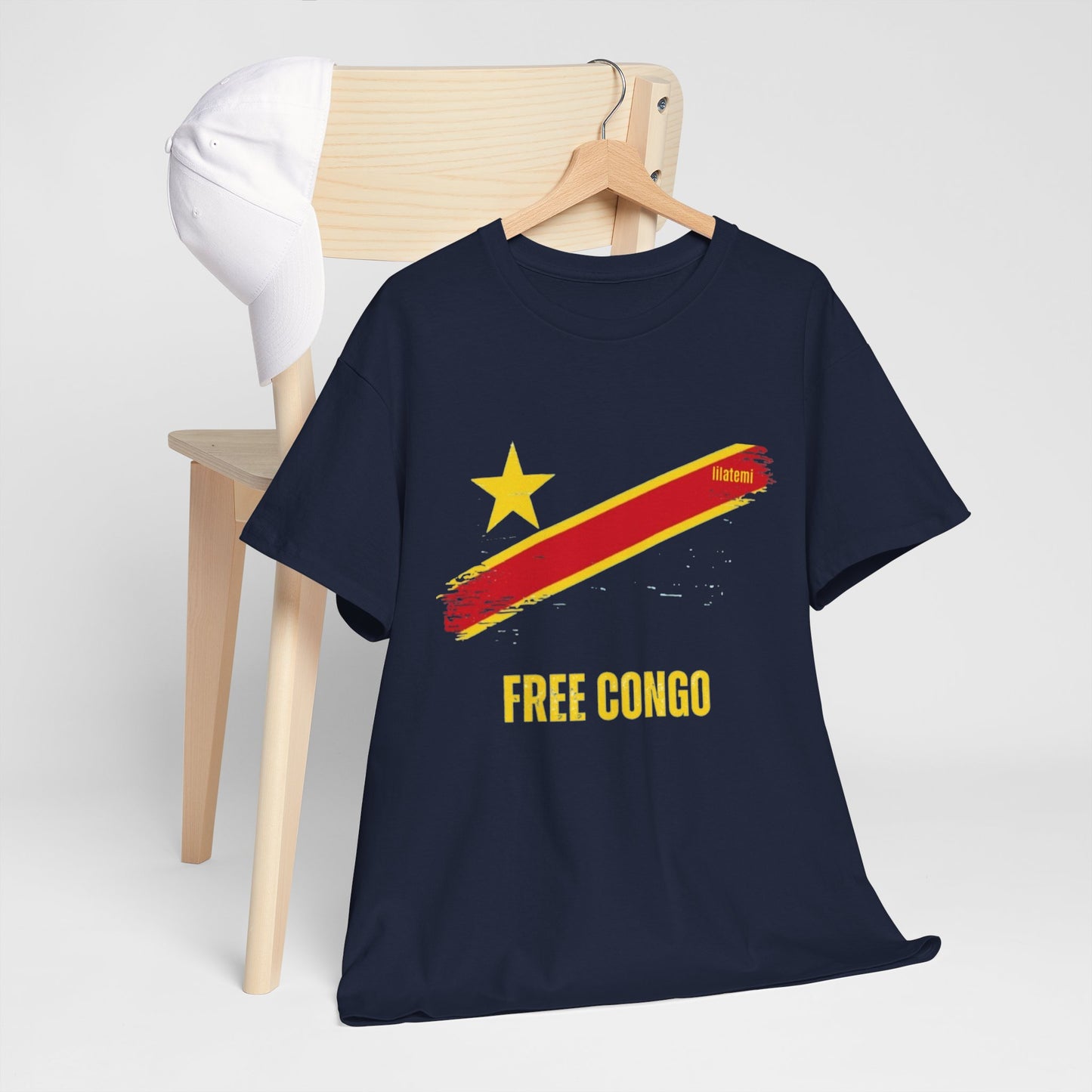 T-shirt "FREE CONGO" J Unisex – Portez votre engagement avec style !