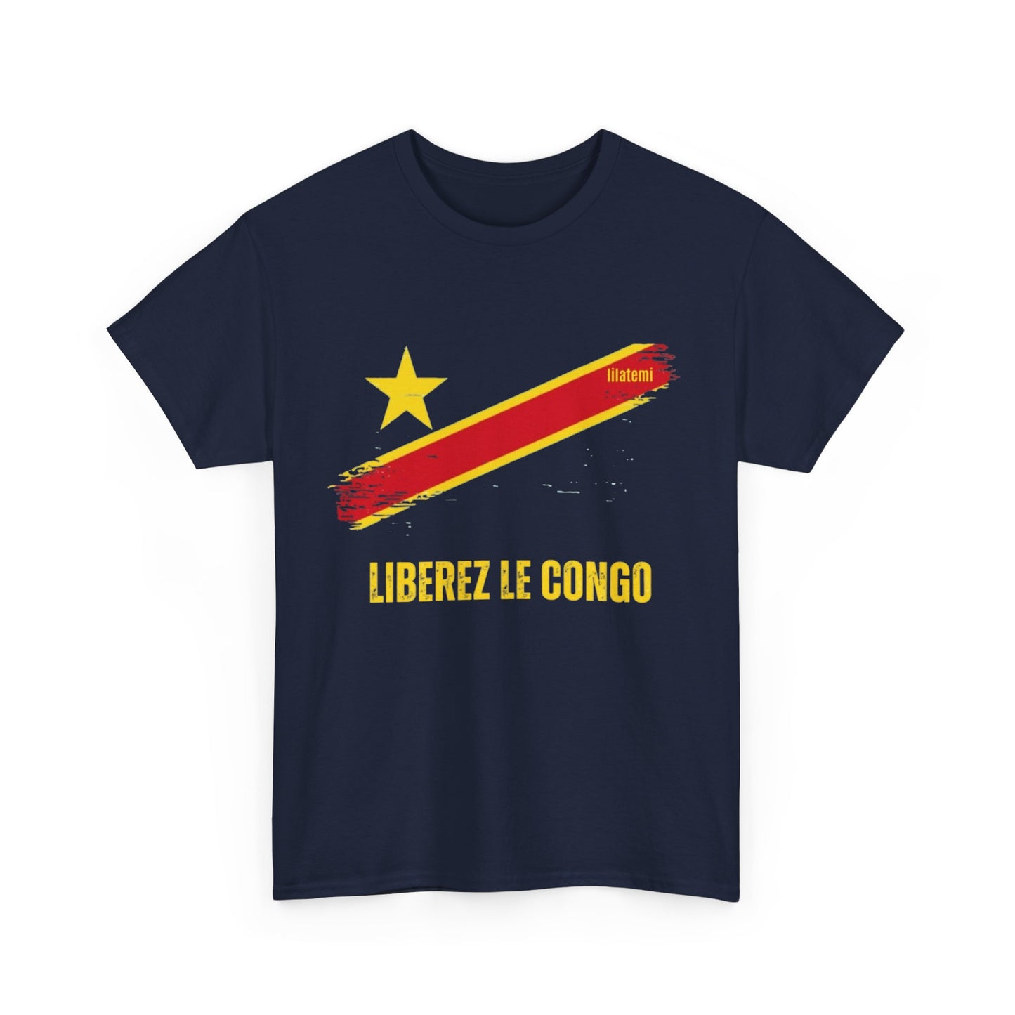 T-shirt "LIBEREZ LE CONGO" J Unisex – Portez votre engagement avec style !