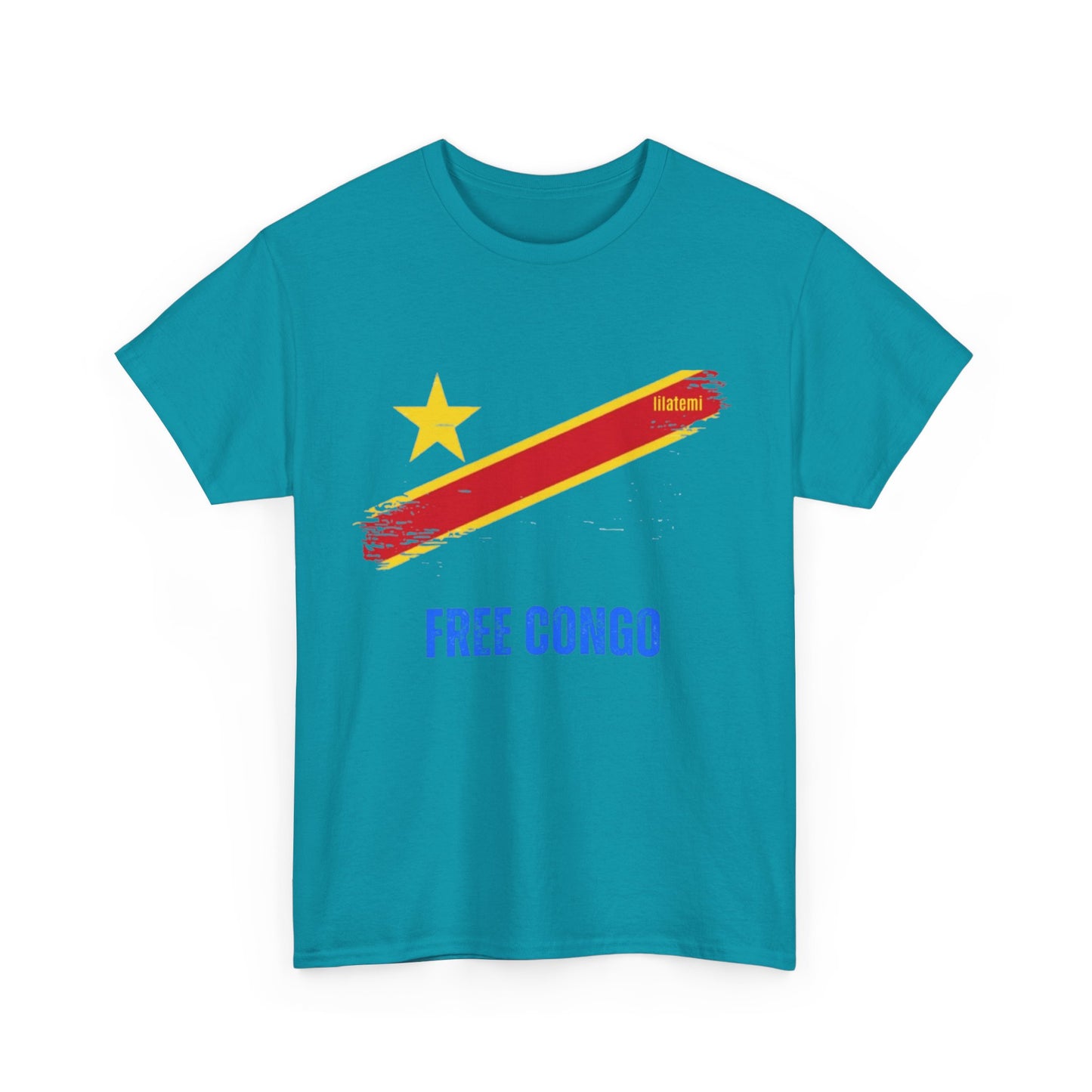 T-shirt "FREE CONGO" B Unisex – Portez votre engagement avec style !