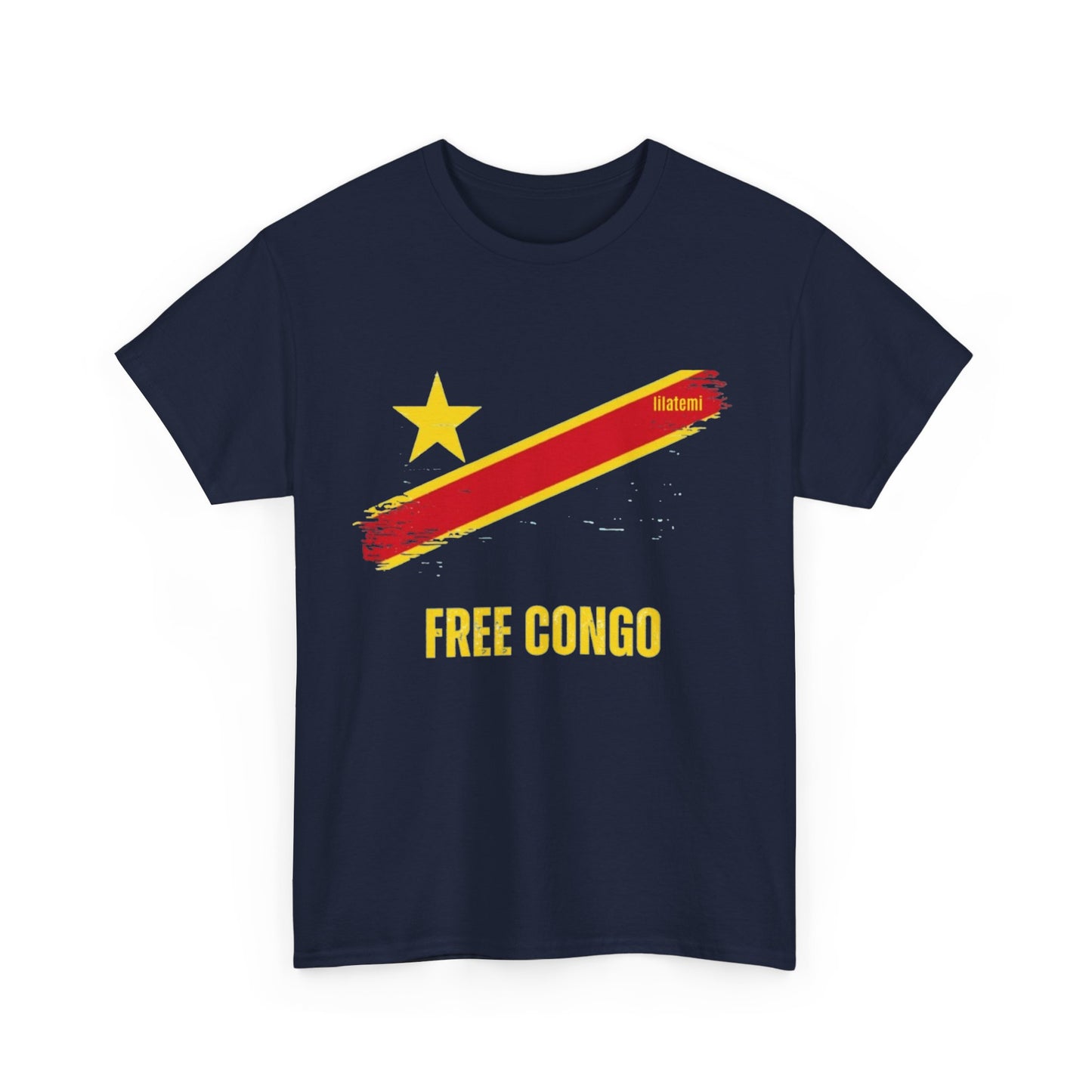 T-shirt "FREE CONGO" J Unisex – Portez votre engagement avec style !