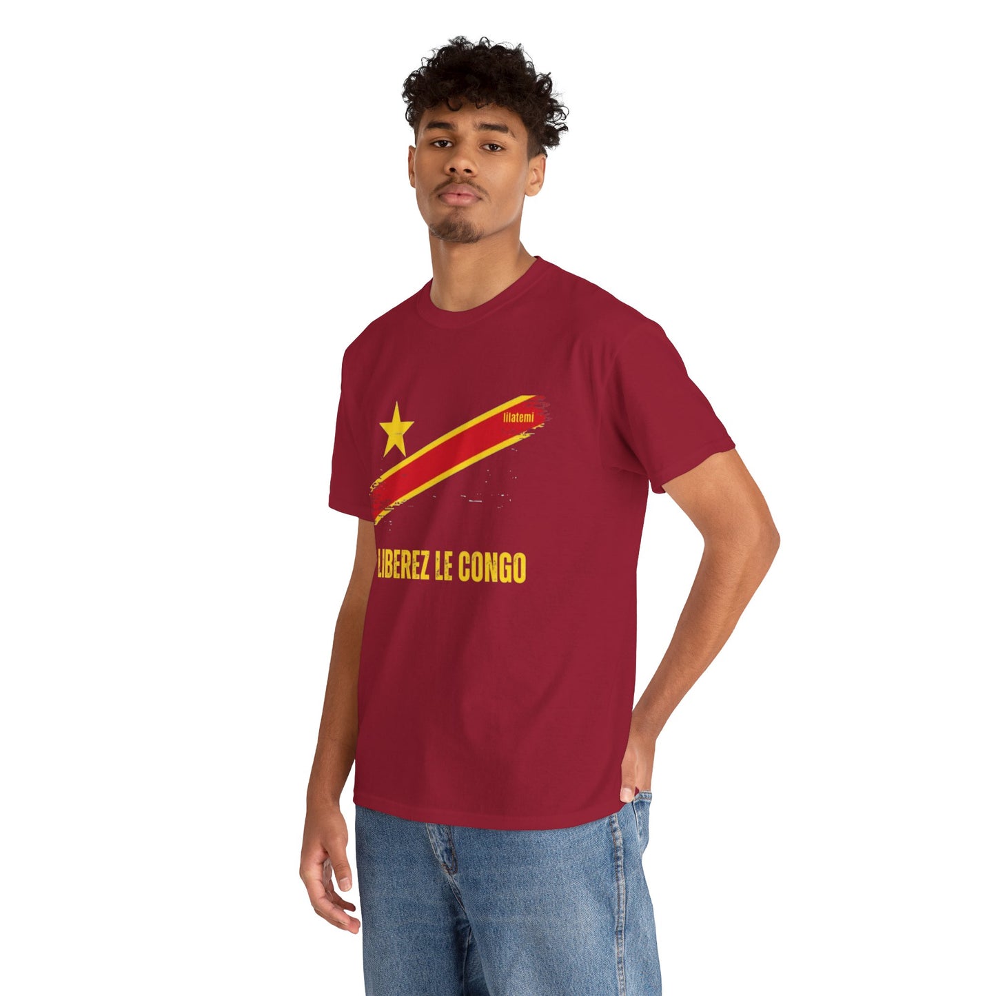 T-shirt "LIBEREZ LE CONGO" J Unisex – Portez votre engagement avec style !