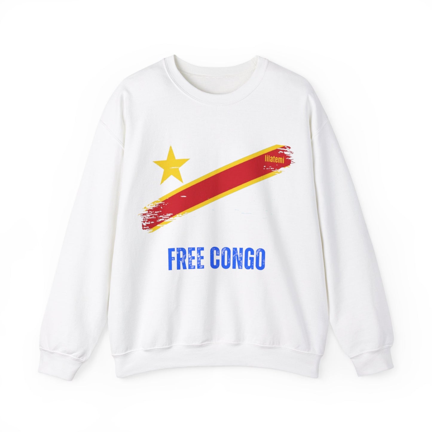 FREE CONGO B Sweatshirt Unisex Engagé et Stylé