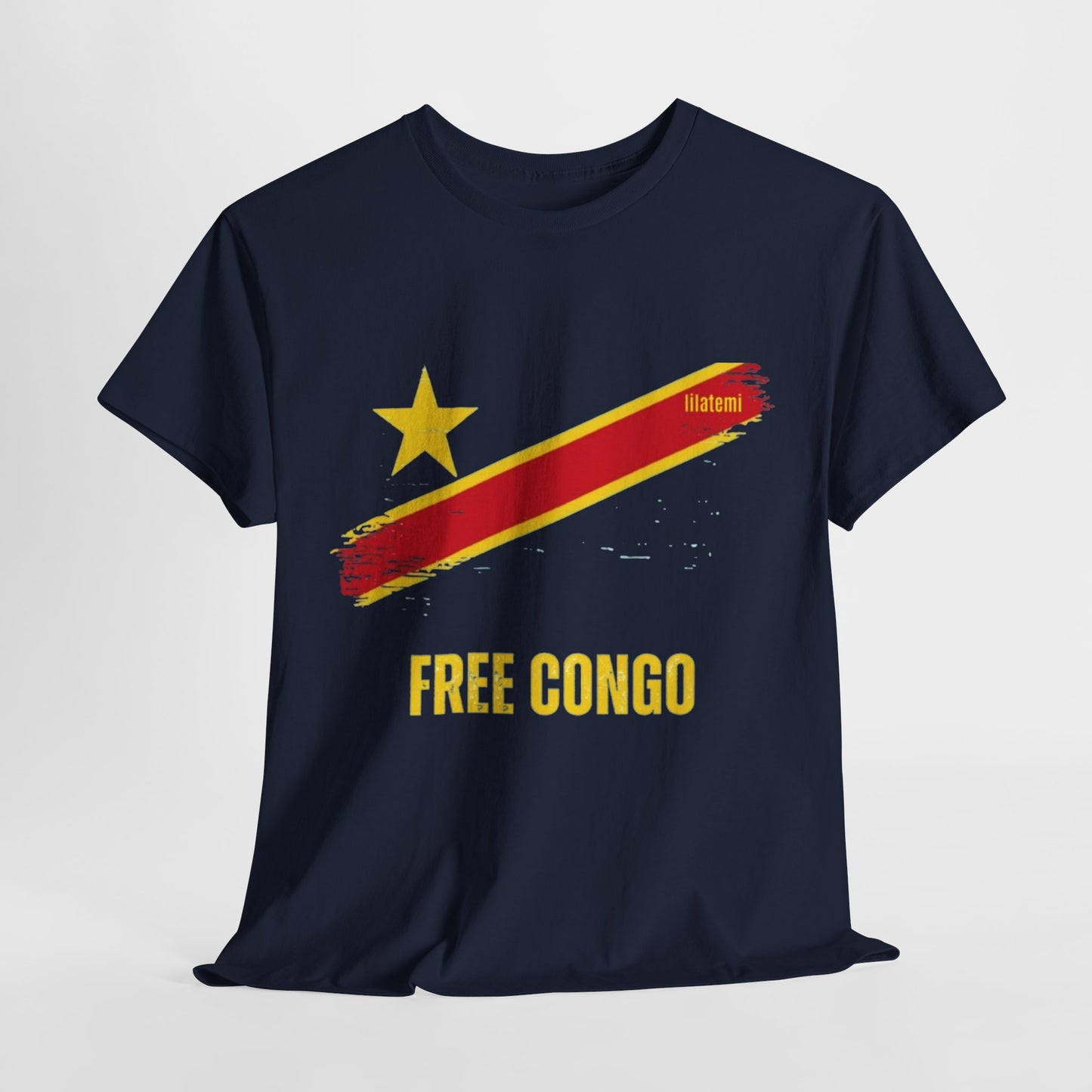 T-shirt "FREE CONGO" J Unisex – Portez votre engagement avec style !