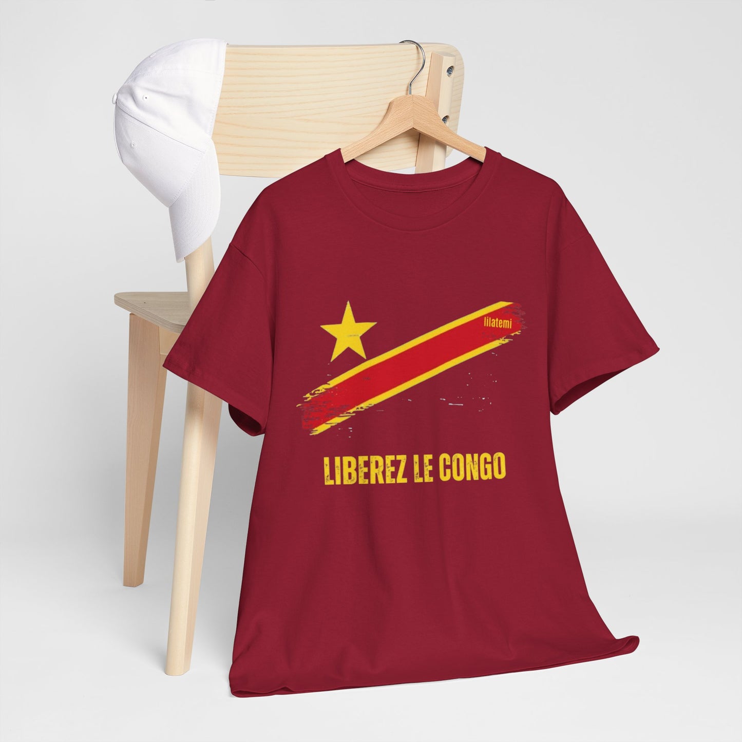 T-shirt "LIBEREZ LE CONGO" J Unisex – Portez votre engagement avec style !