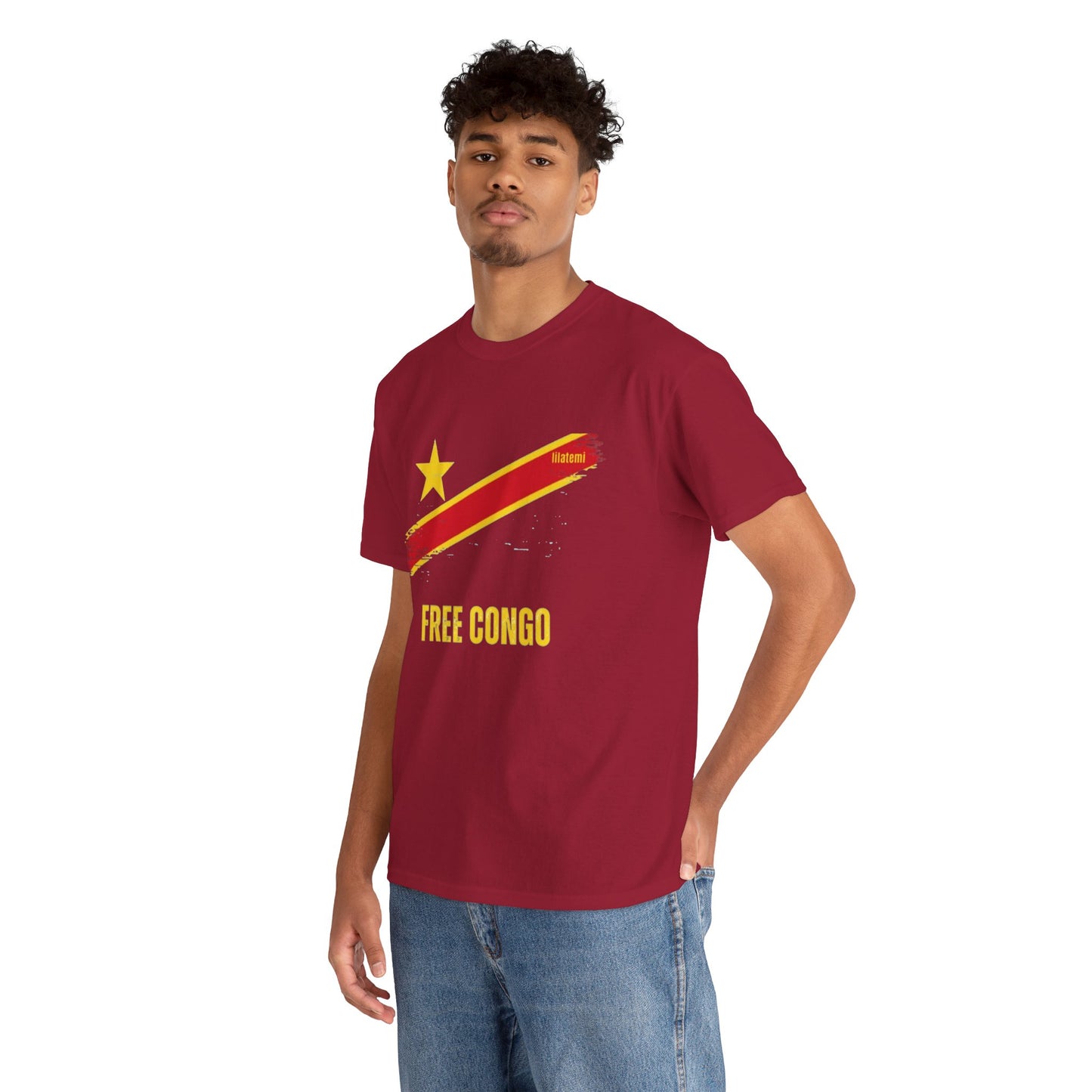 T-shirt "FREE CONGO" J Unisex – Portez votre engagement avec style !