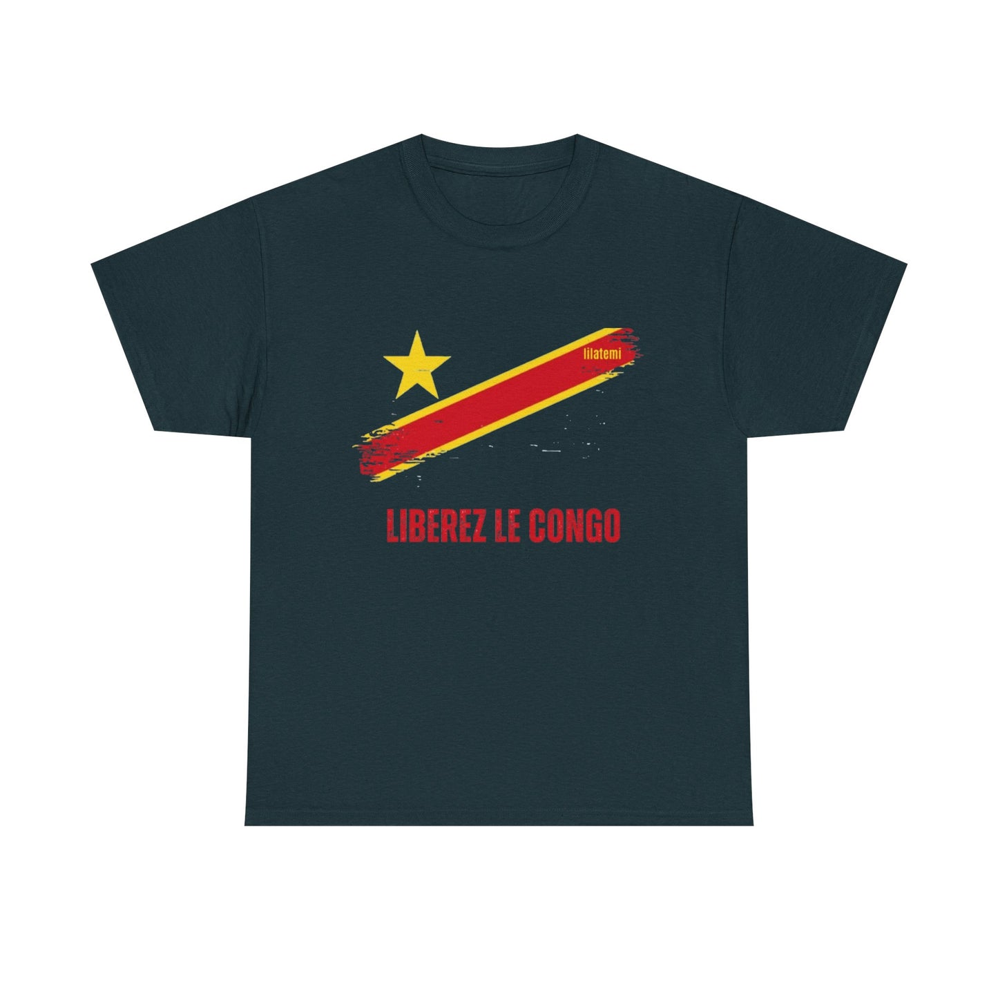 T-shirt "LIBEREZ LE CONGO" R Unisex – Portez votre engagement avec style !