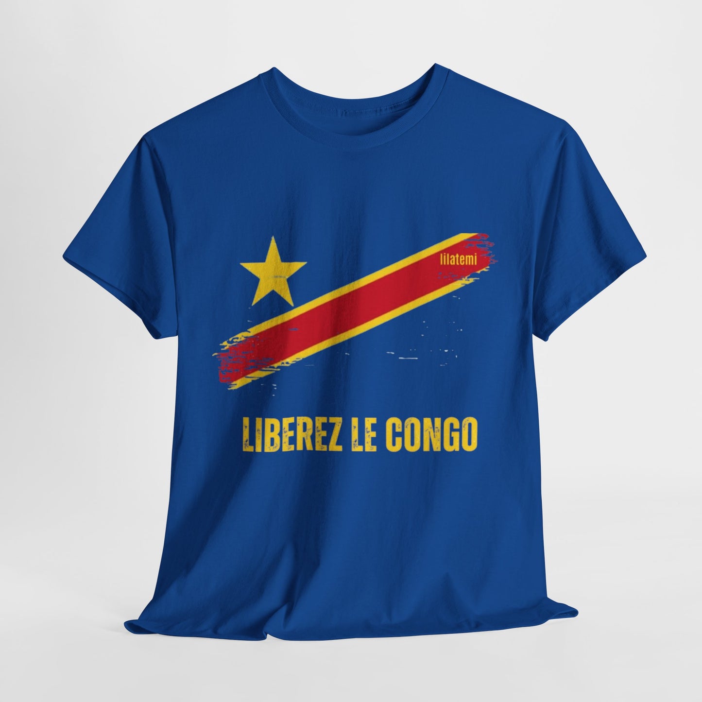 T-shirt "LIBEREZ LE CONGO" J Unisex – Portez votre engagement avec style !