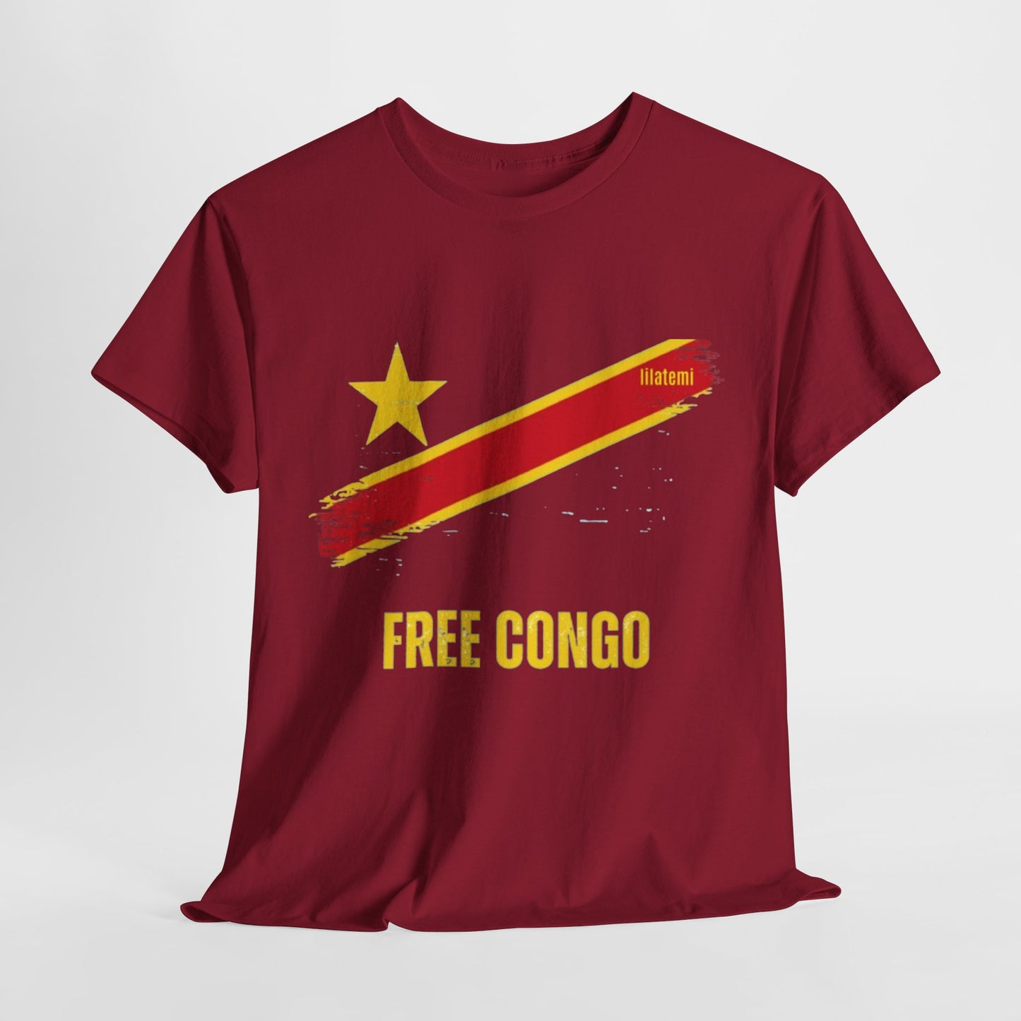 T-shirt "FREE CONGO" J Unisex – Portez votre engagement avec style !