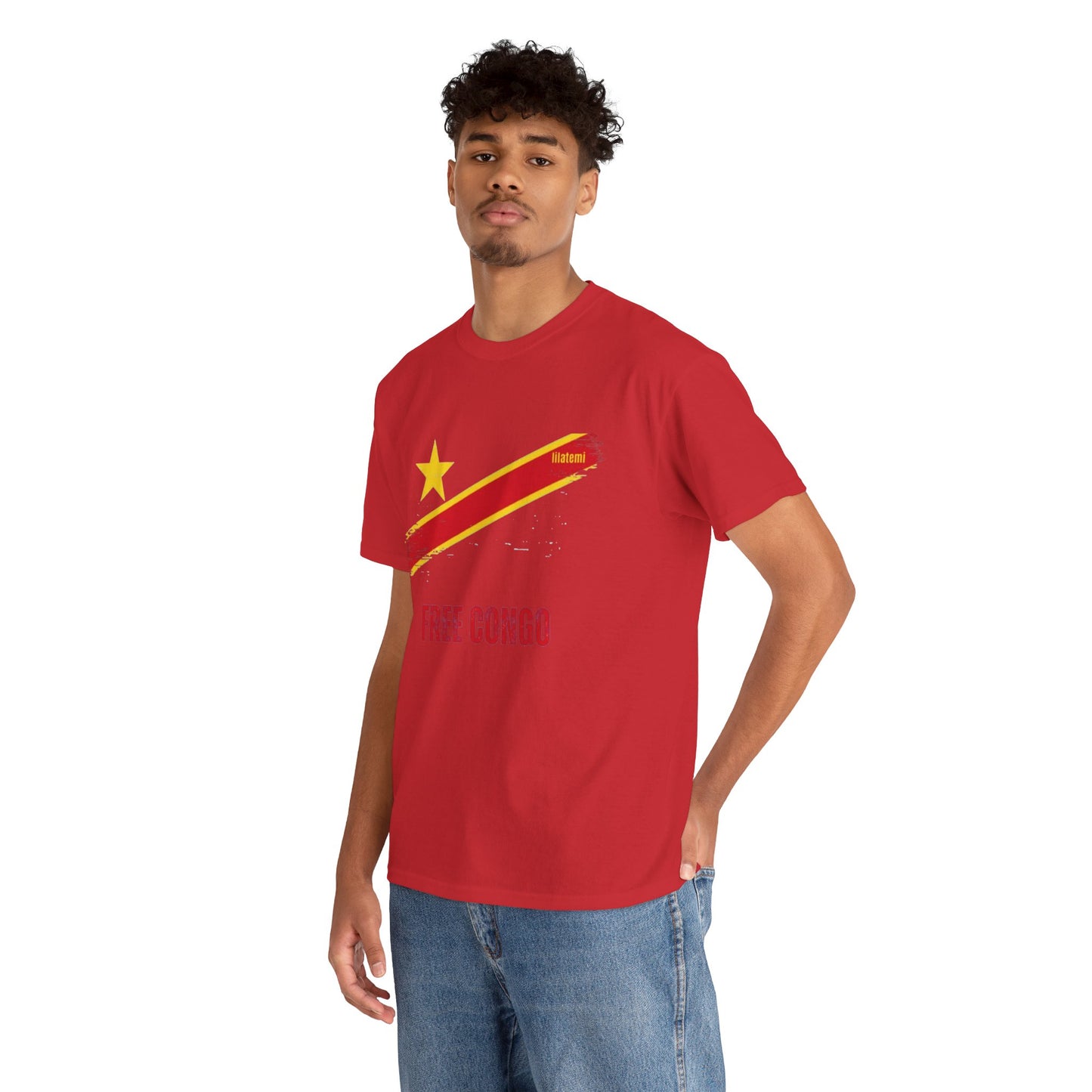 T-shirt "FREE CONGO" R Unisex – Portez votre engagement avec style !