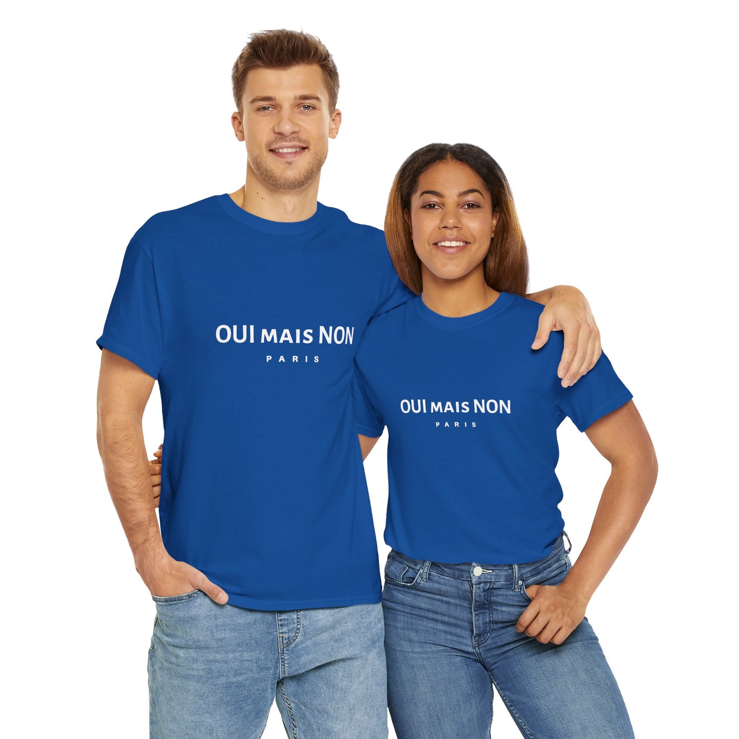 OUI mais NON Paris – Le T-shirt Iconique qui Affirme Votre Vision