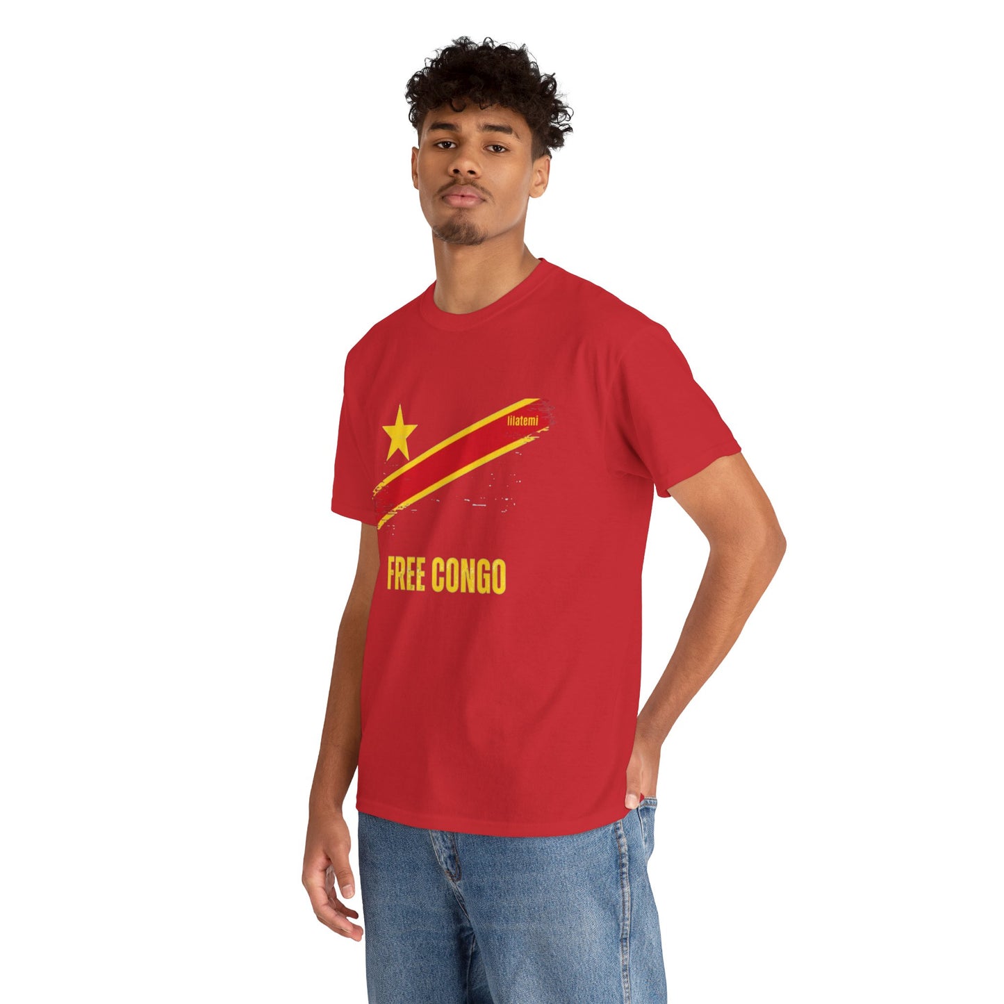 T-shirt "FREE CONGO" J Unisex – Portez votre engagement avec style !