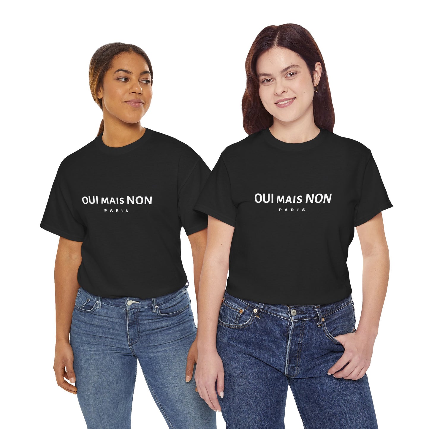 OUI mais NON Paris – Le T-shirt Iconique qui Affirme Votre Vision